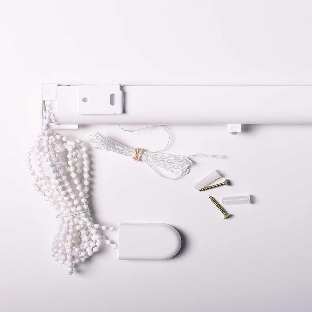 Cortina romana Montelino cinza com corrente