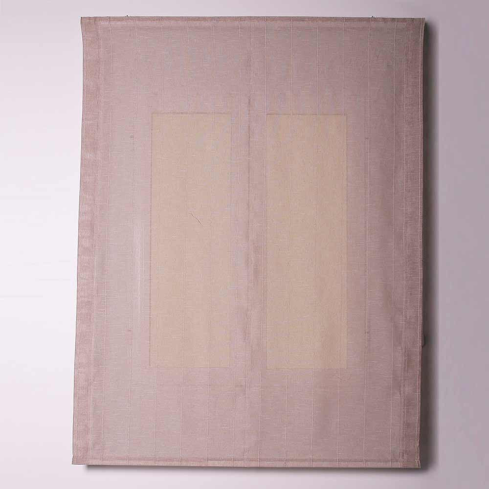 Cortina romana Style22 em linho com corrente.