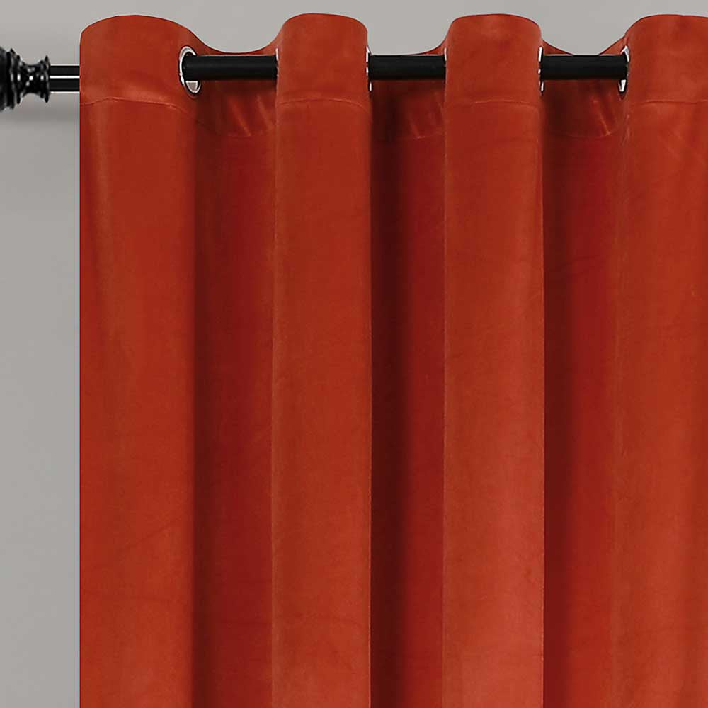 Novo revestimento de cortina de veludo