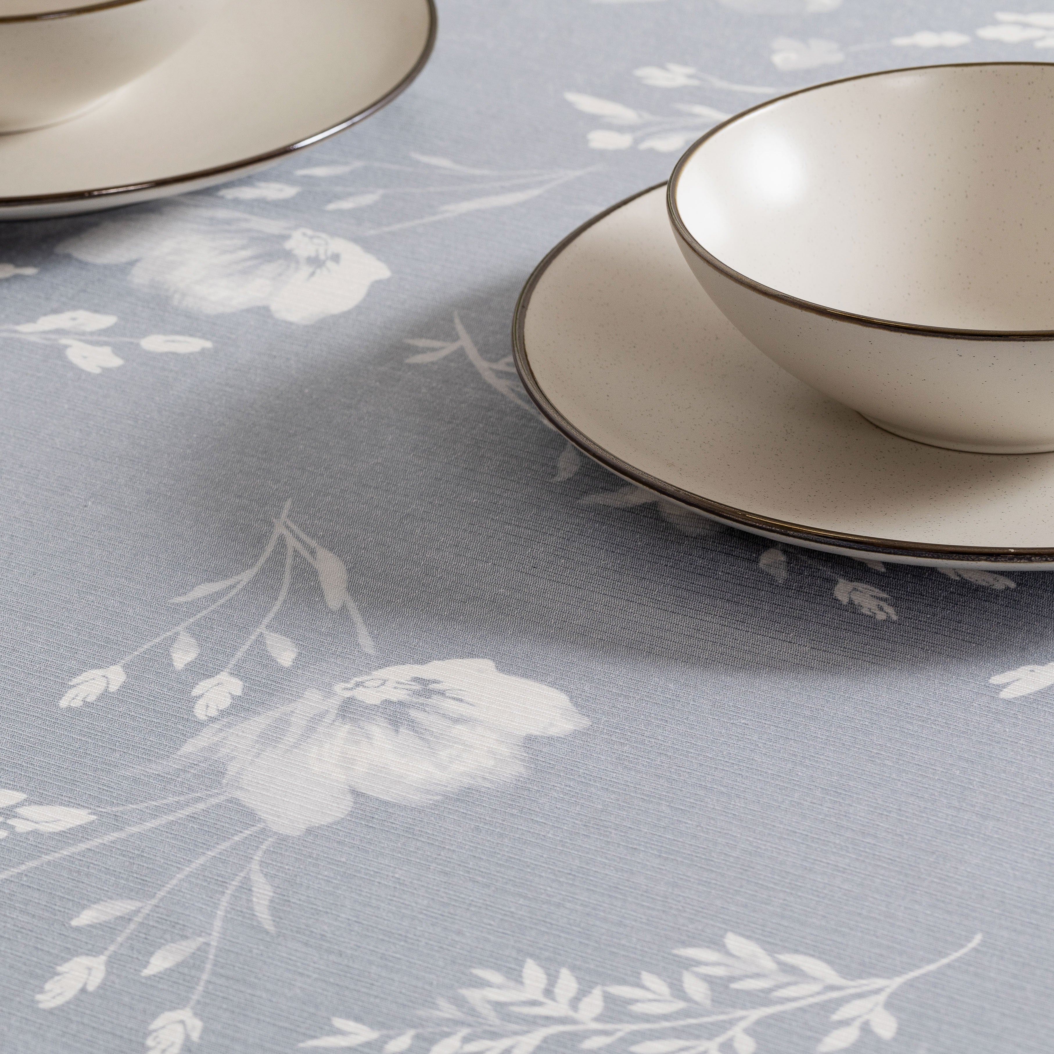 Nova toalha de mesa Estela cinza