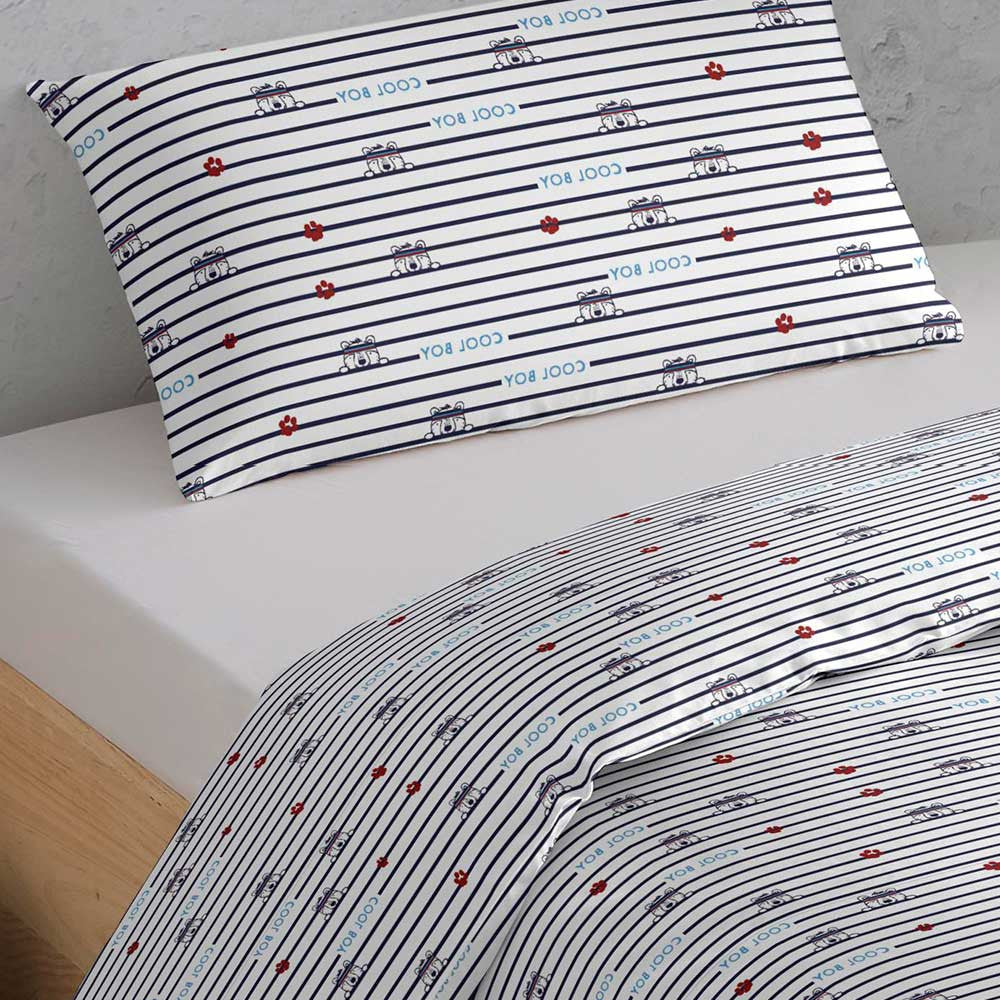 Capa de edredom Toby Single