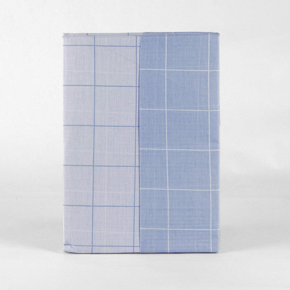 Capa de edredão individual Cuadro ventana celeste