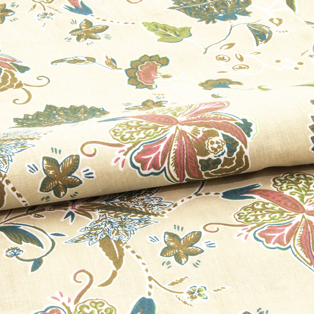 Capa de edredom de solteiro María na cor verde militar