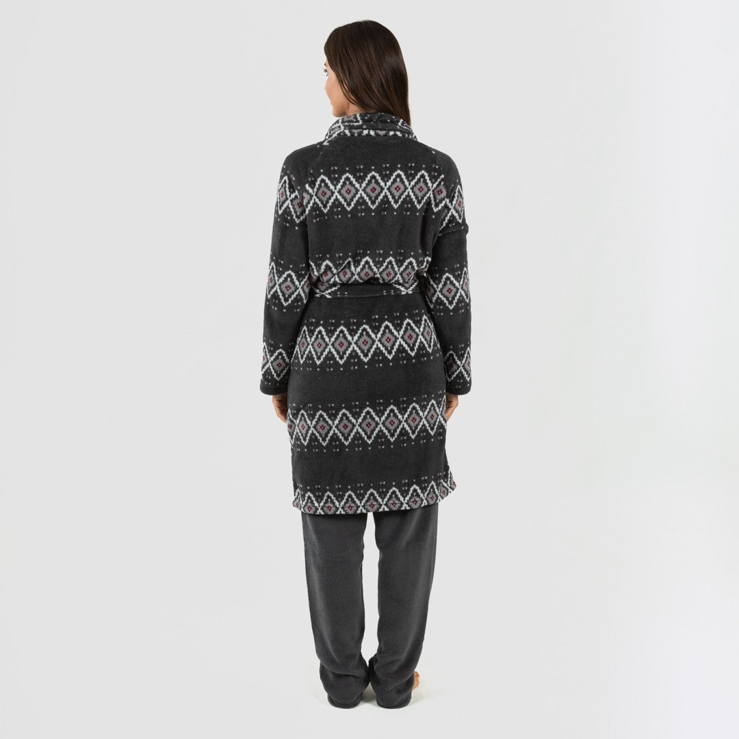 Andros manto coral cinza