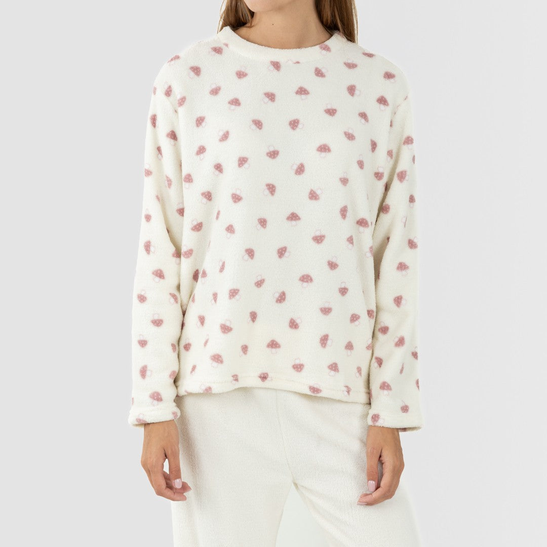 Pijama Ellen coral natural