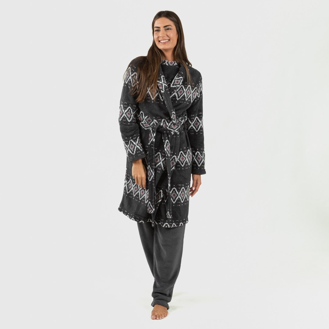 Andros manto coral cinza