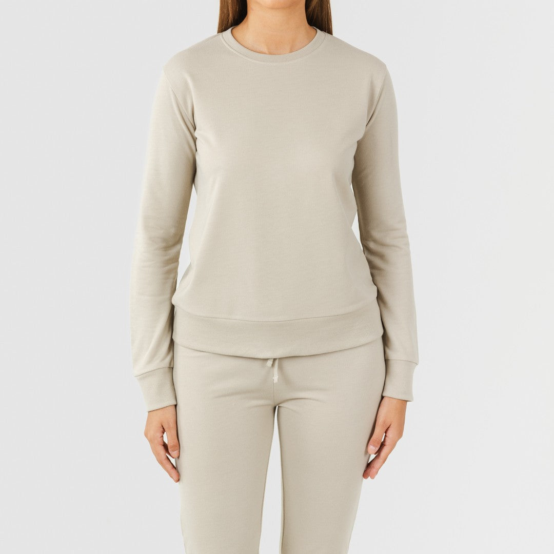 Conjunto Sport bege novo