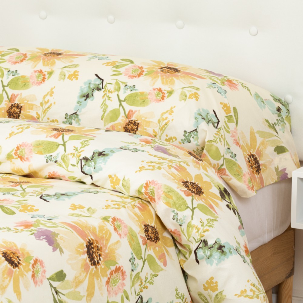 Capa de edredão algodão percal August natural