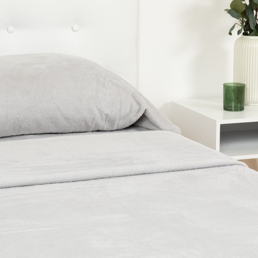 Jogo de lençóis veludo liso