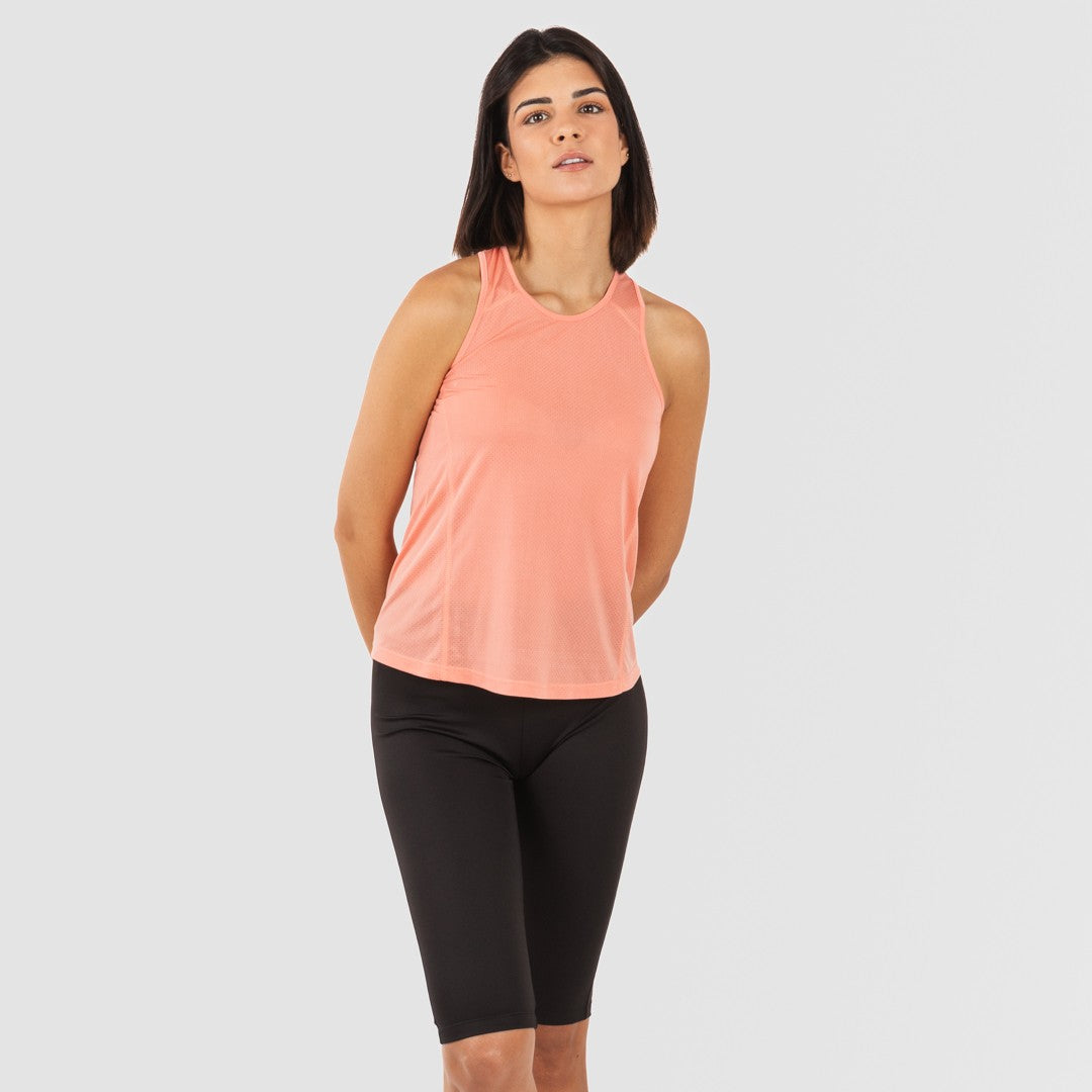 Conjunto esportivo feminino de leggings curtas laranja e preto