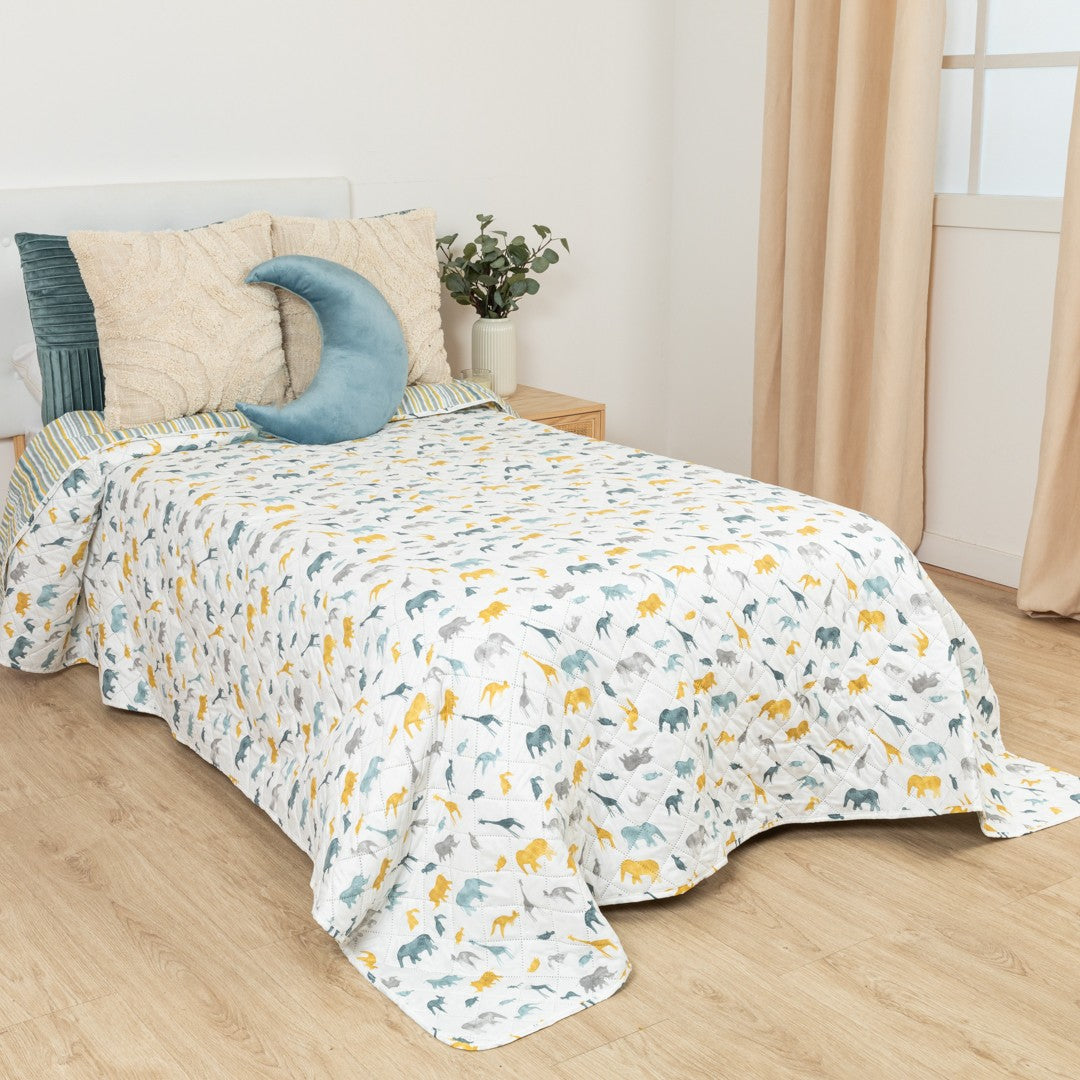 Colcha bouti Jimmy índigo