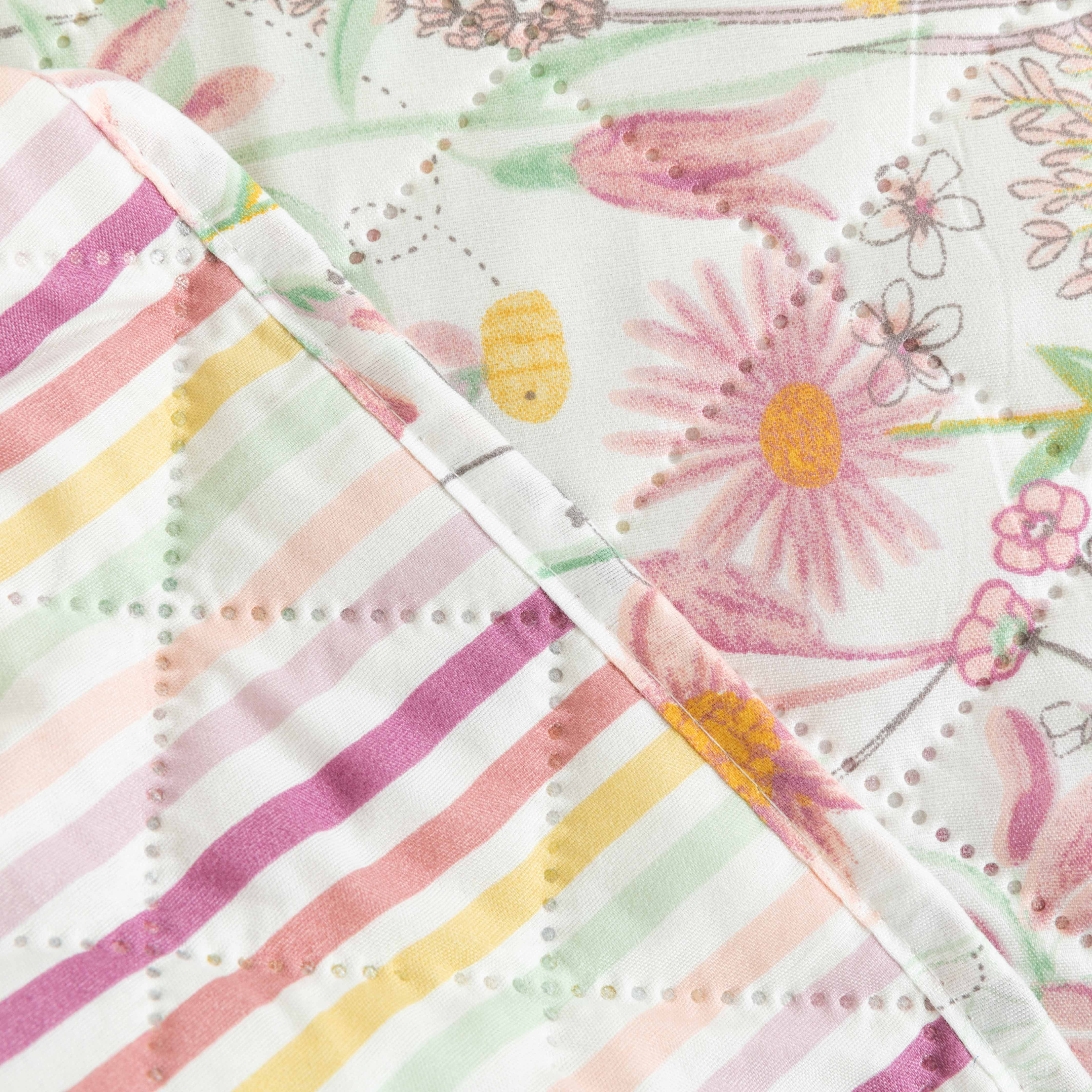 Colcha bouti Ainhoa rosa