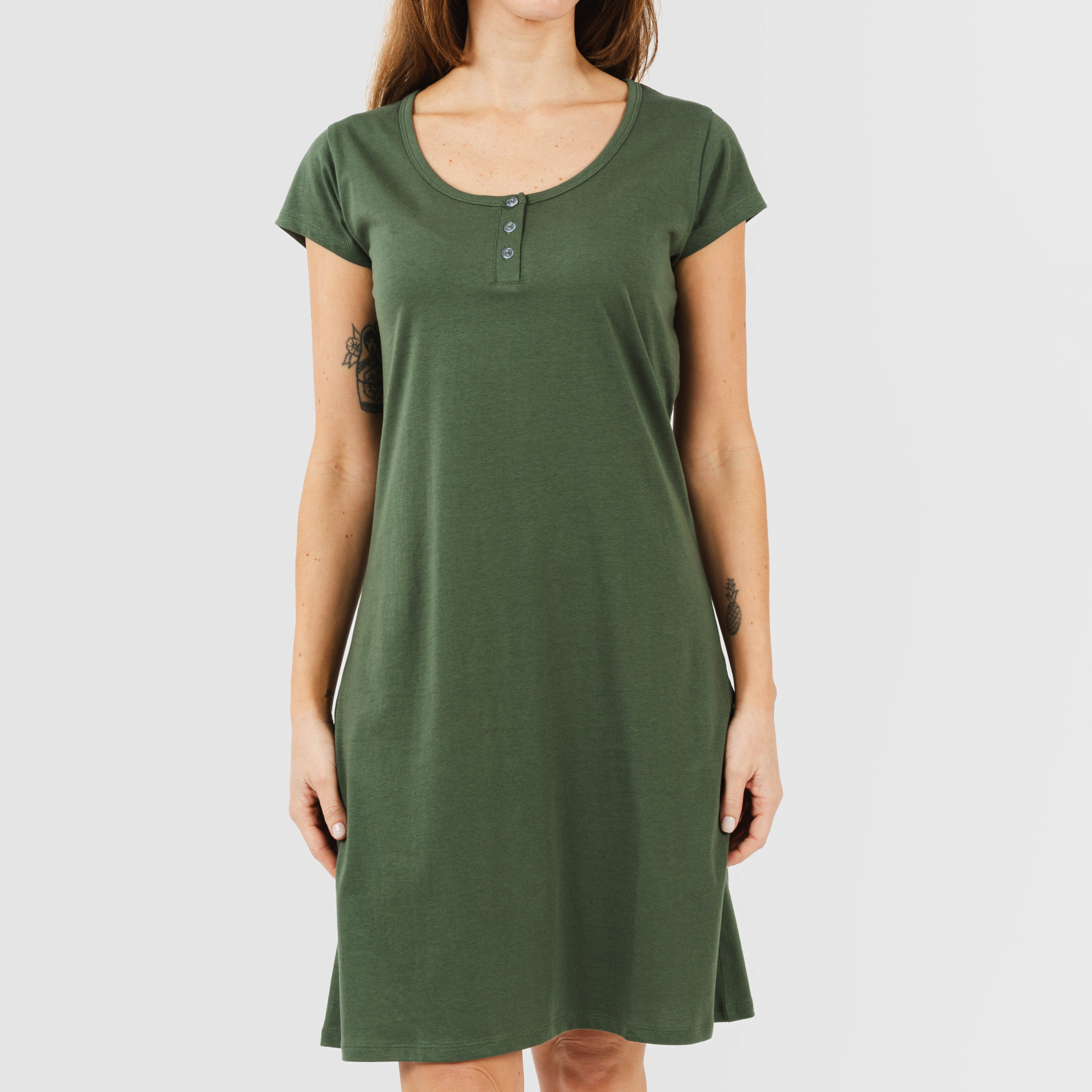 Blusa lisa de algodão