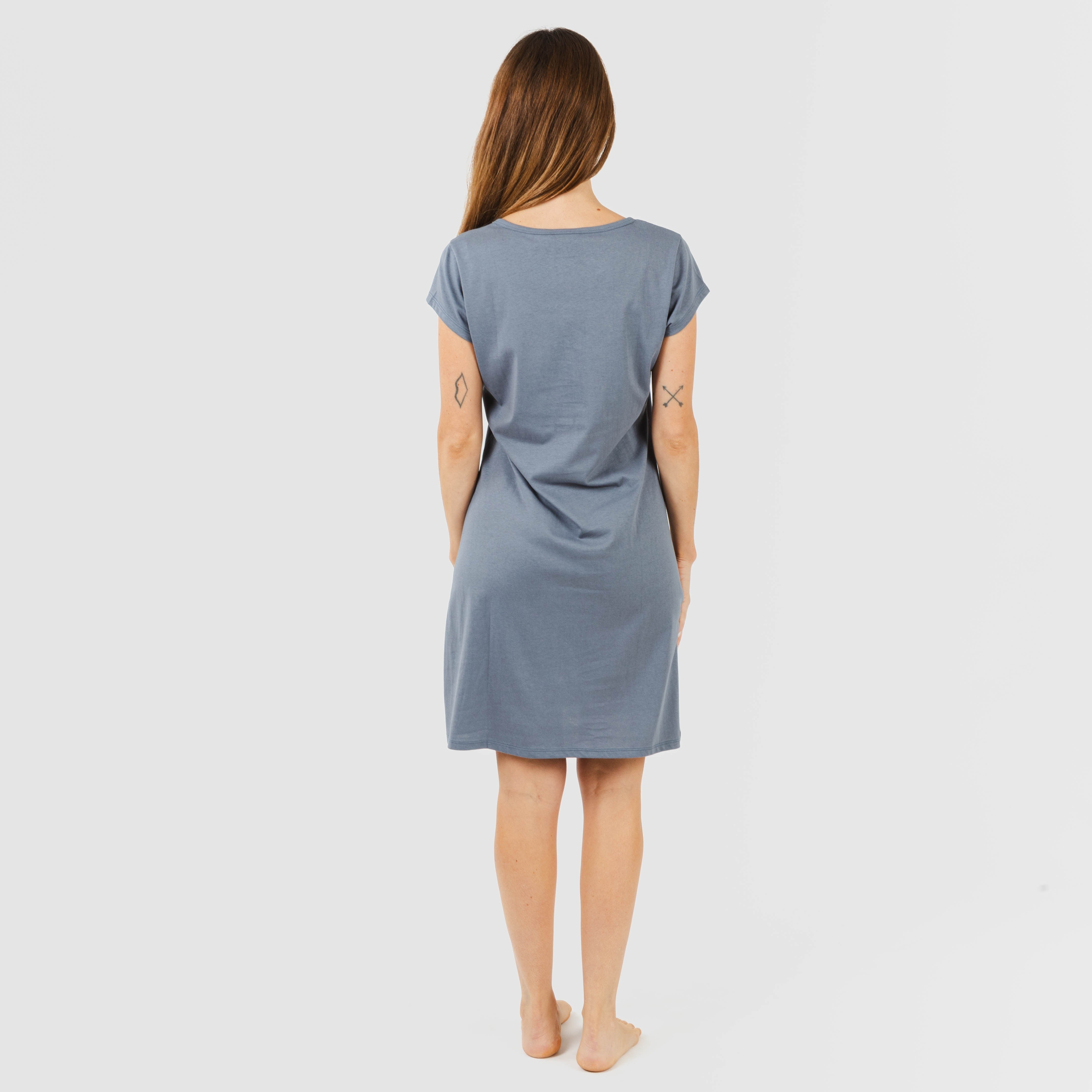 Blusa lisa de algodão