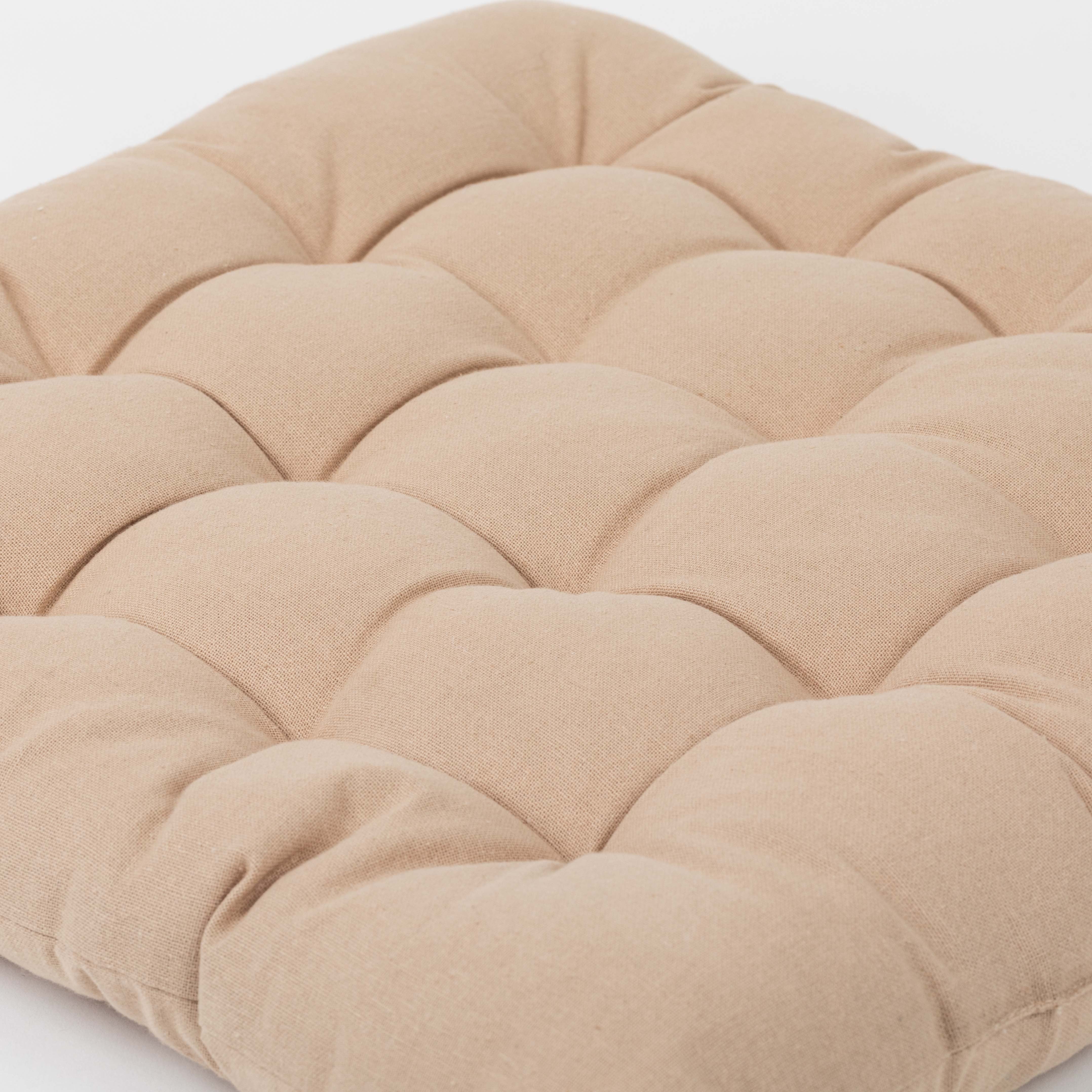 ALMOFADA DE ALGODÃO LISA - CAPA + ENCHIMENTO