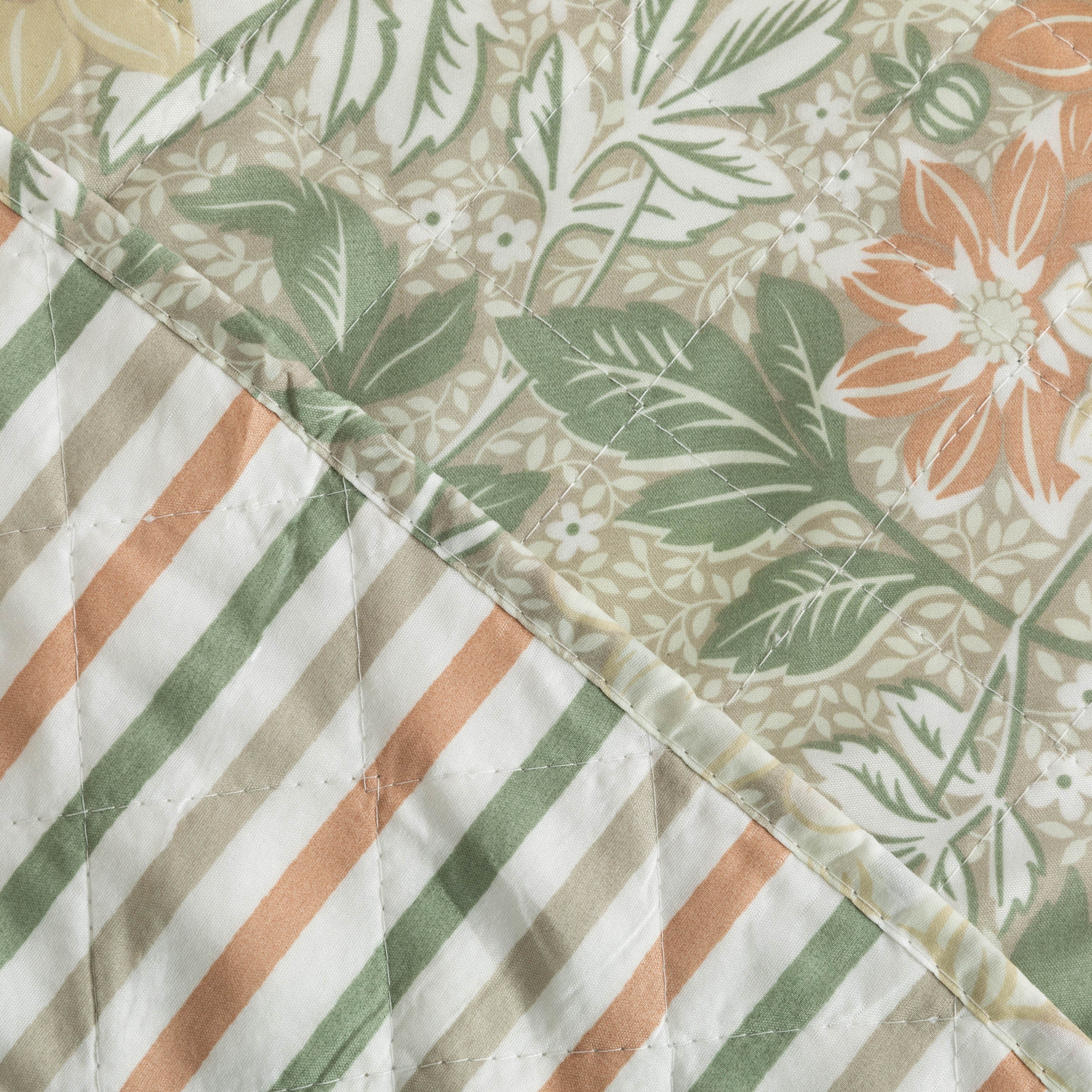 Colcha bouti Clementina verde