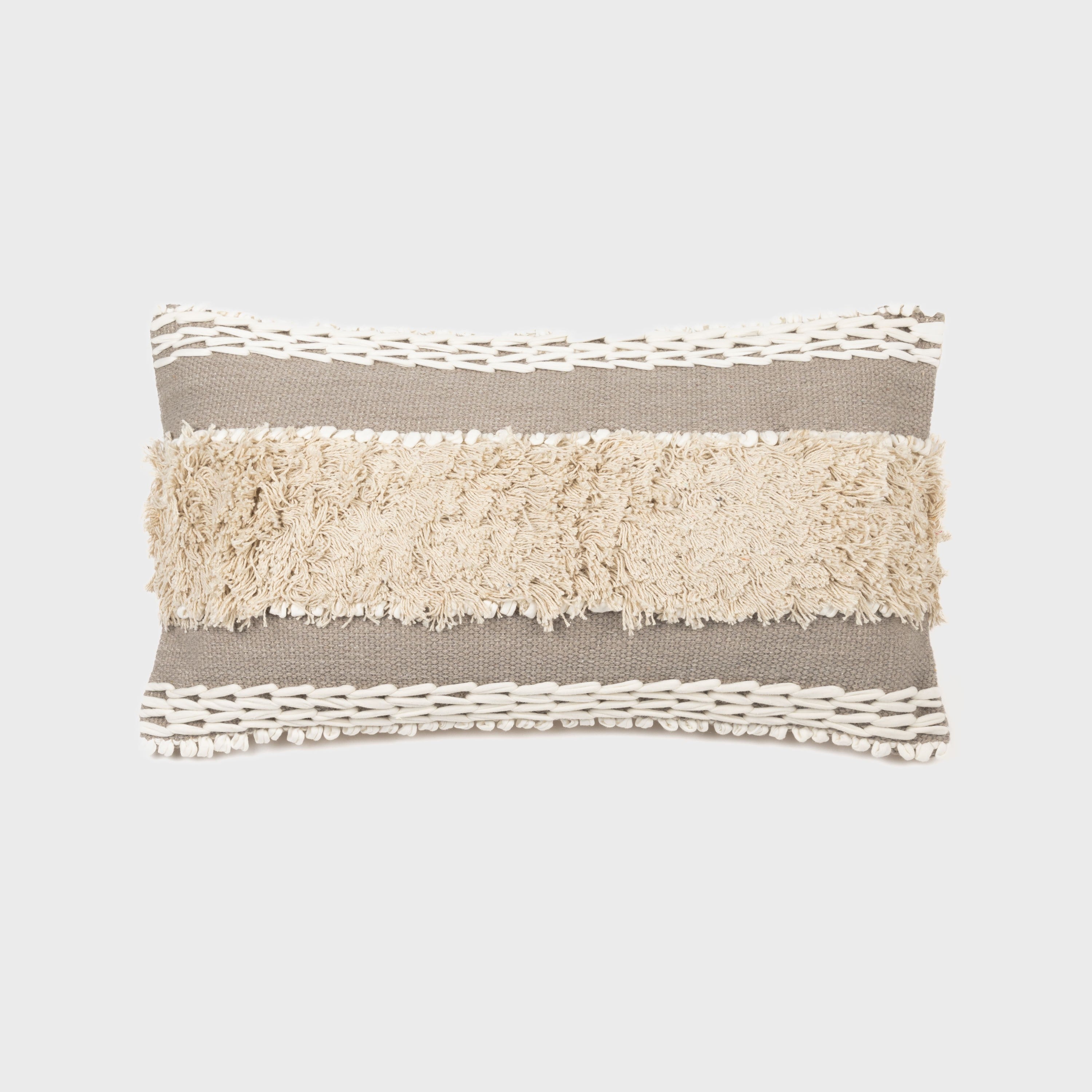 Almofada retangular Domus em algodão 30x50 - capa + enchimento