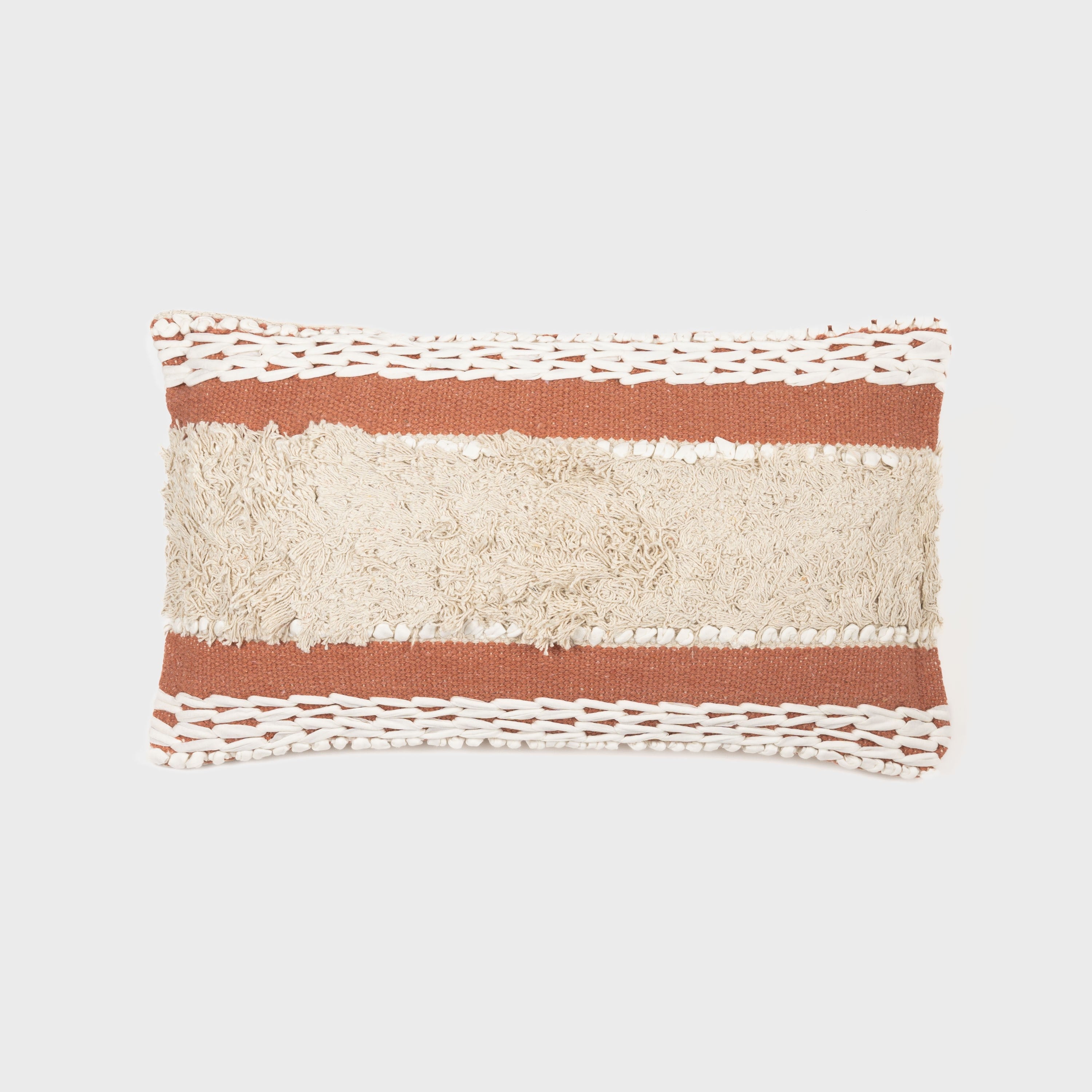 Almofada retangular Domus em algodão 30x50 - capa + enchimento