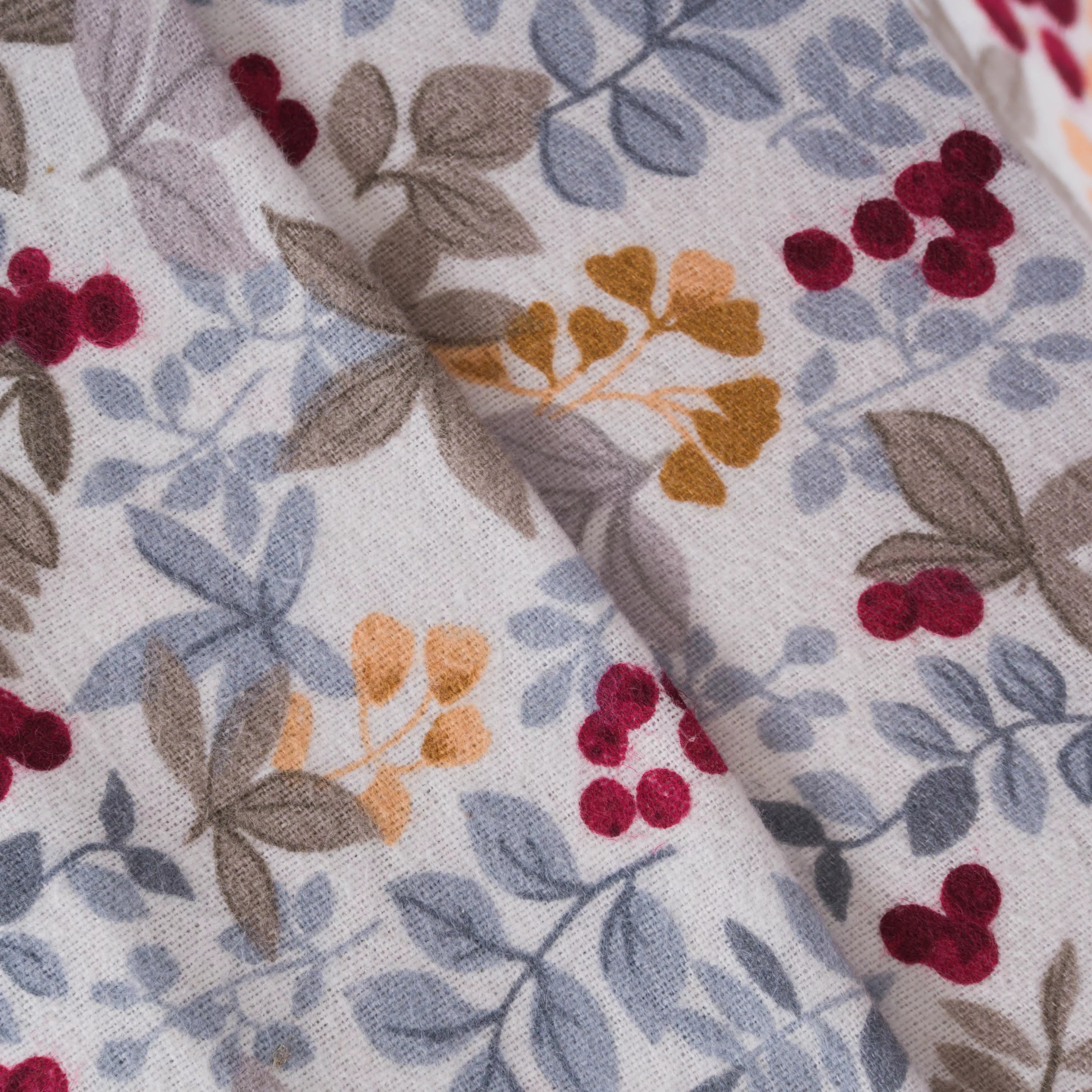 Jogo de lençóis flanela Viena azul indigo