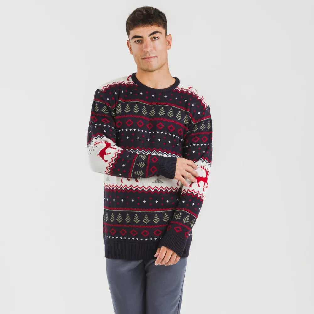 Jersey hombre Kiriko azul marino