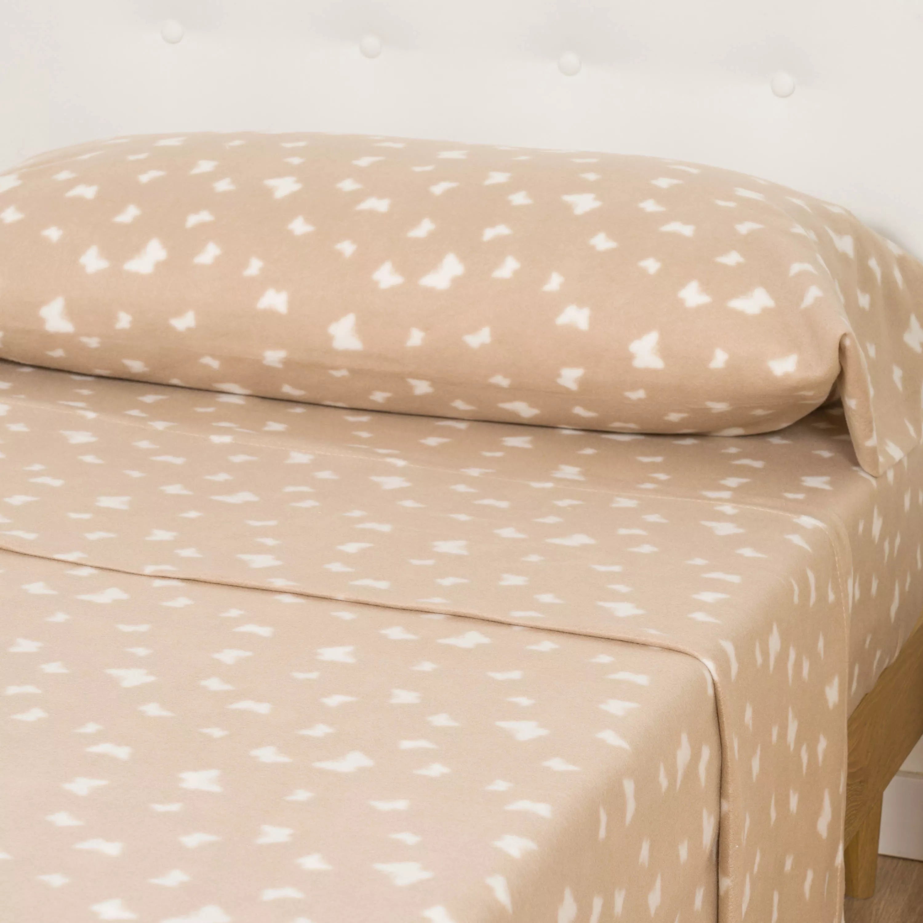 Conjunto de lençóis térmicos com estampa de borboletas