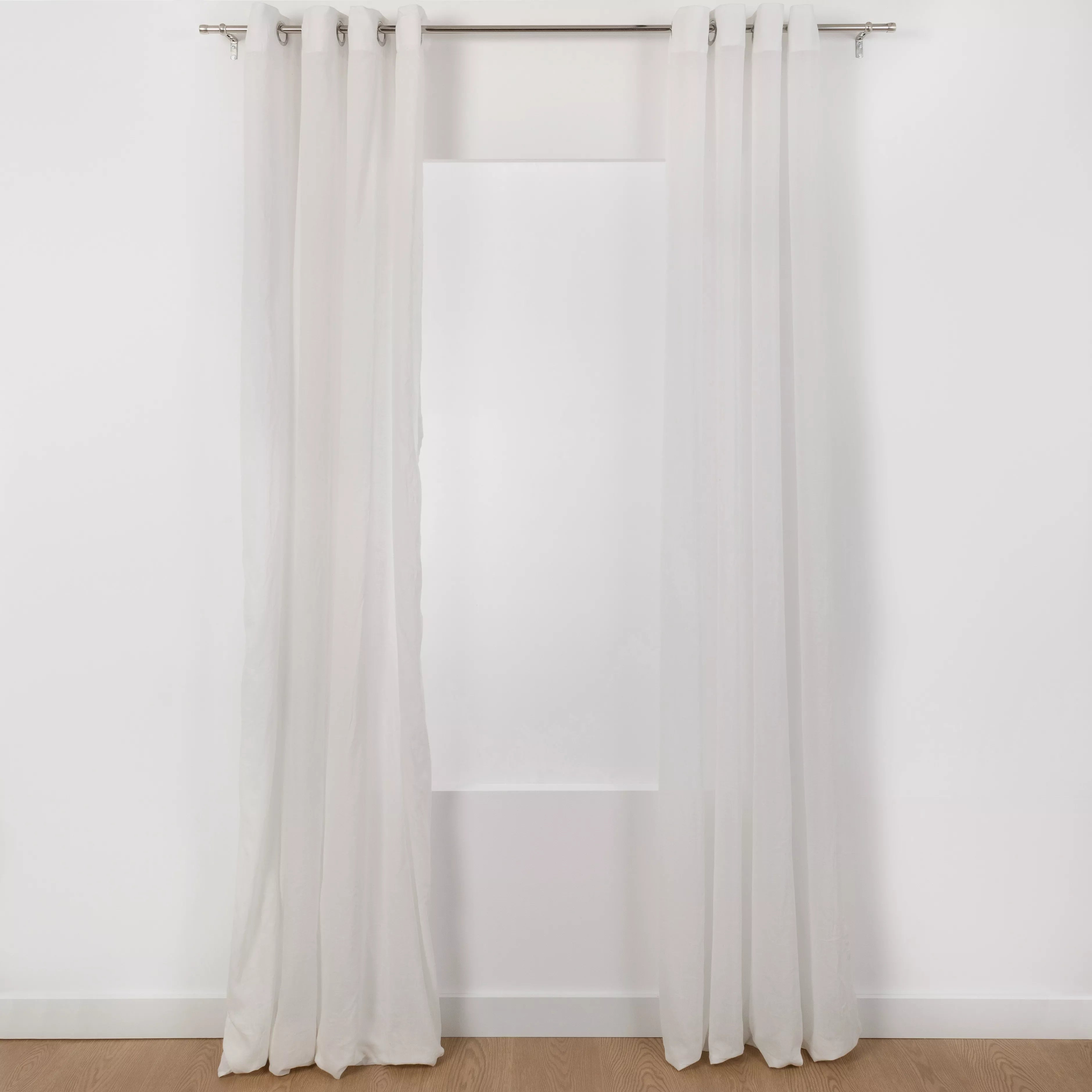 cortina de voile de algodão