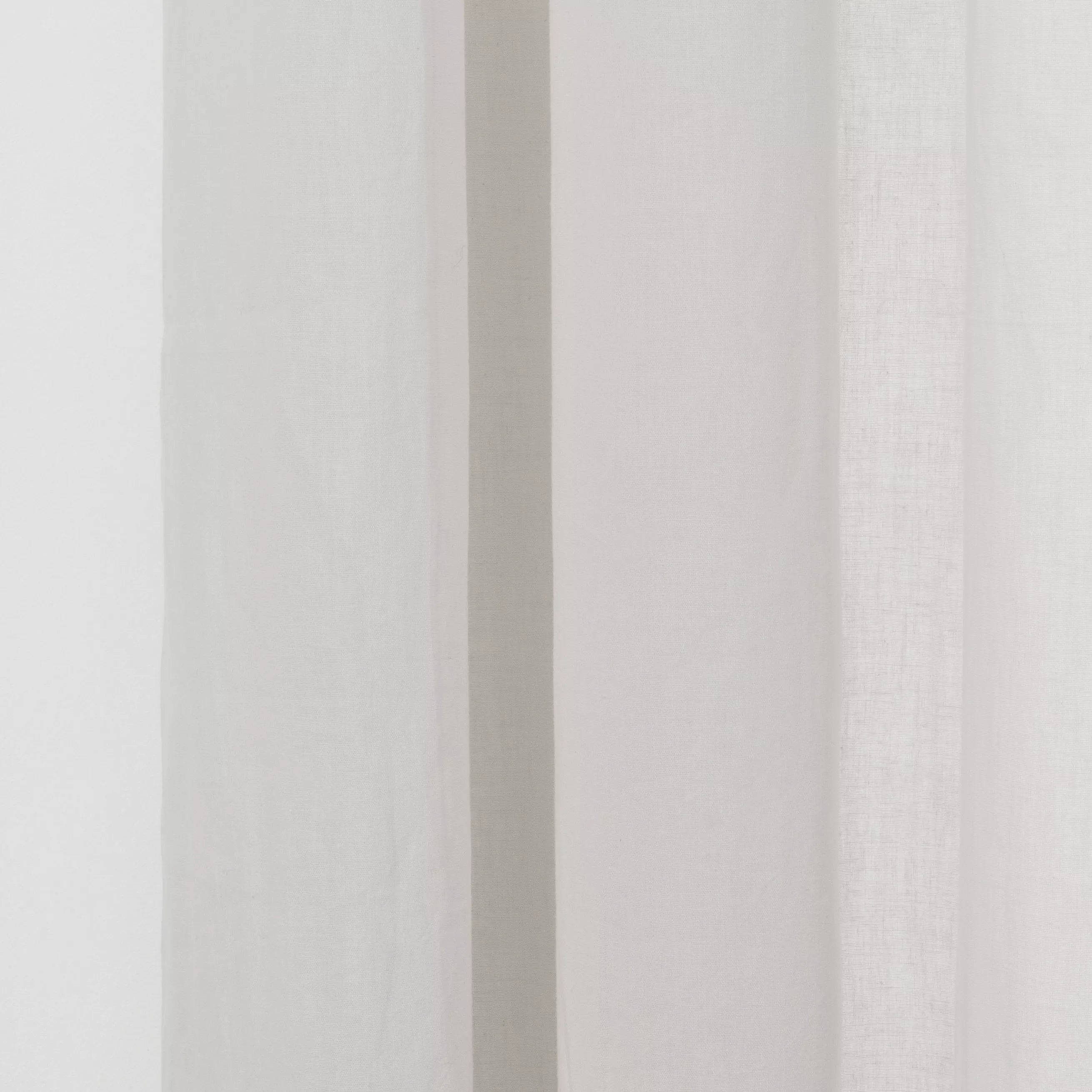 cortina de voile de algodão