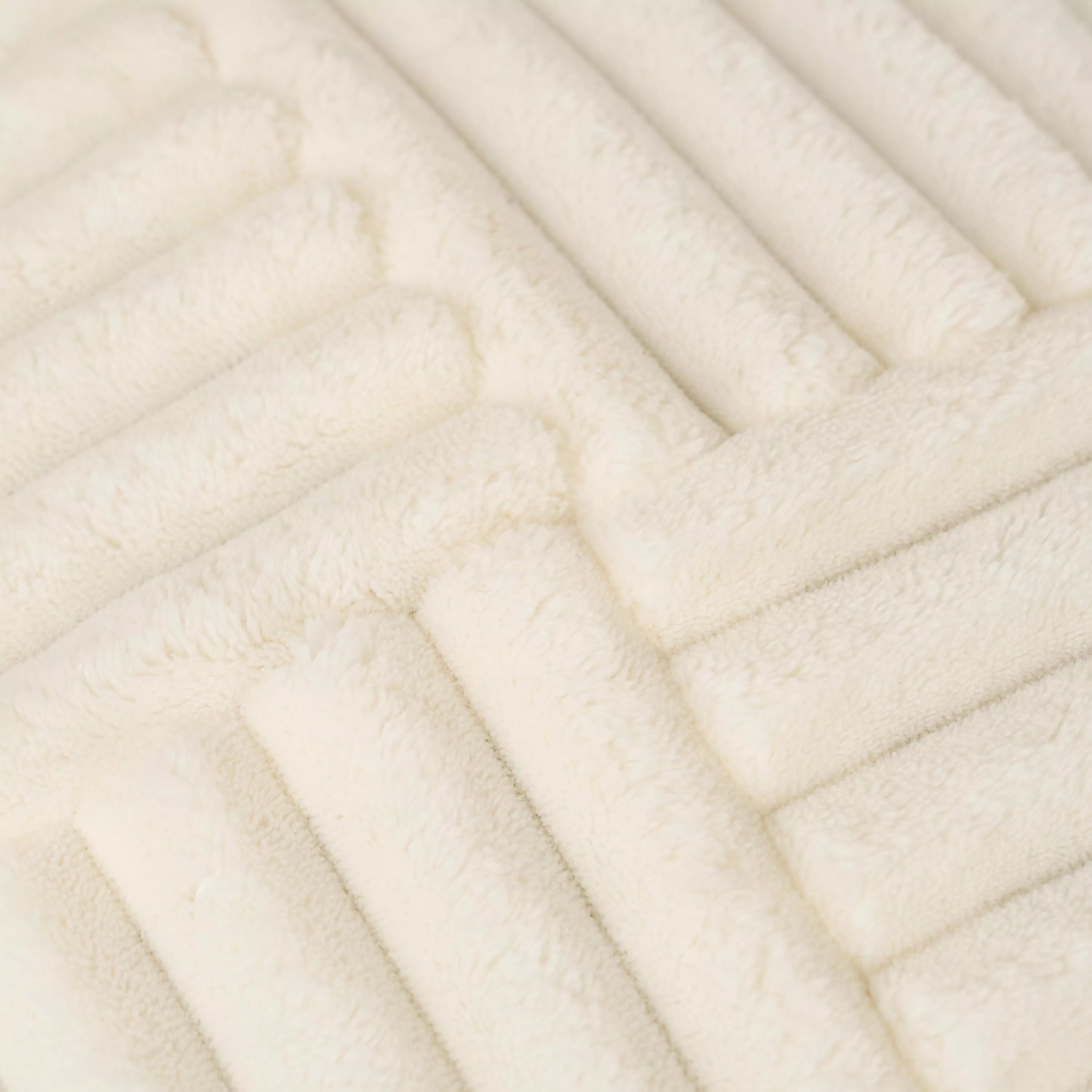 Almofada quadrada de veludo cotelê, textura cruzada lisa, 45x45 cm - capa + enchimento