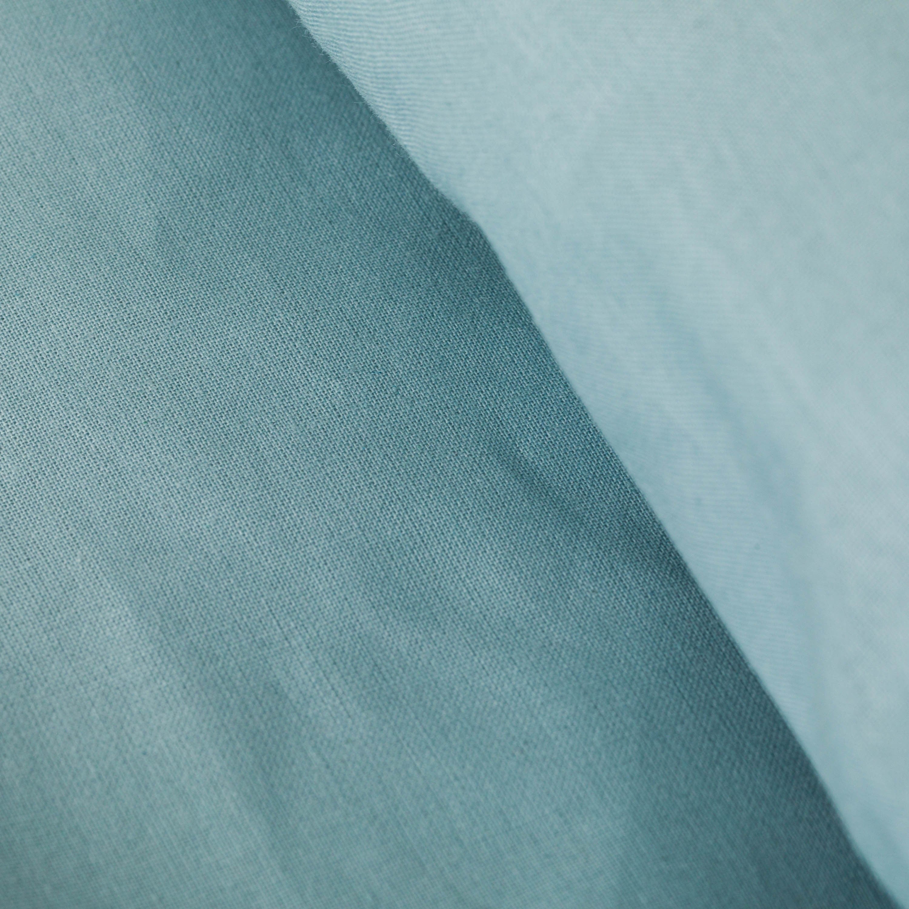 Capa de edredom lisa de algodão