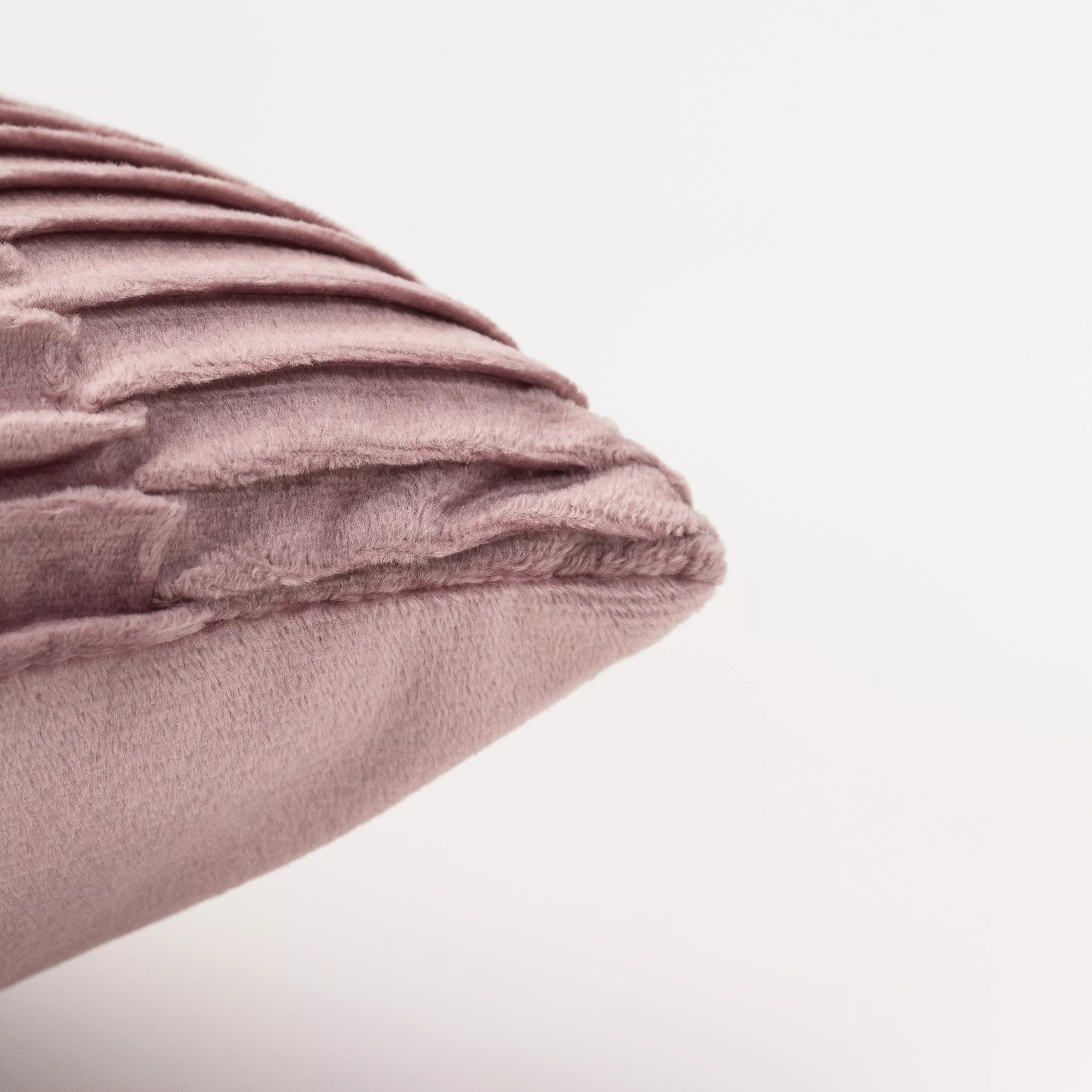 Cojín cuadrante New Traza terciopelo liso 50x50 - funda + relleno