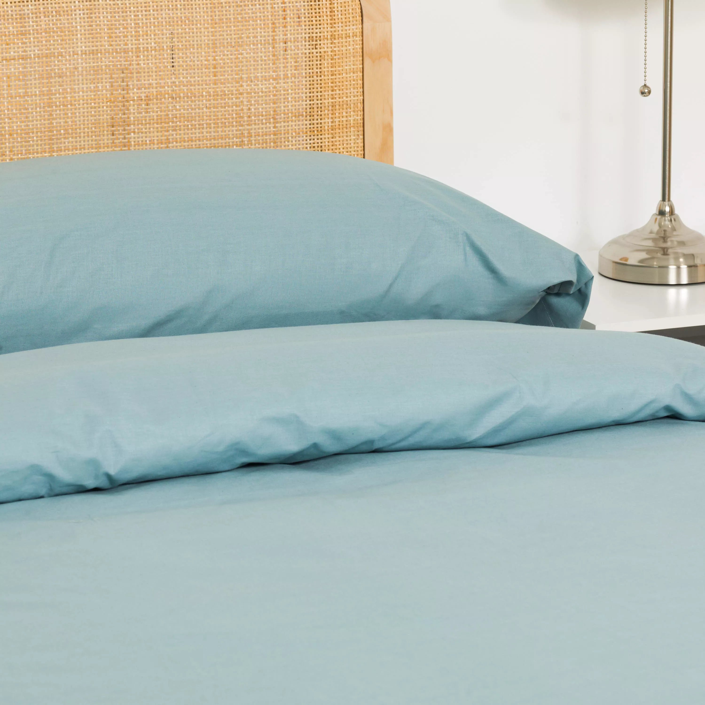 Capa de edredão algodão lisas