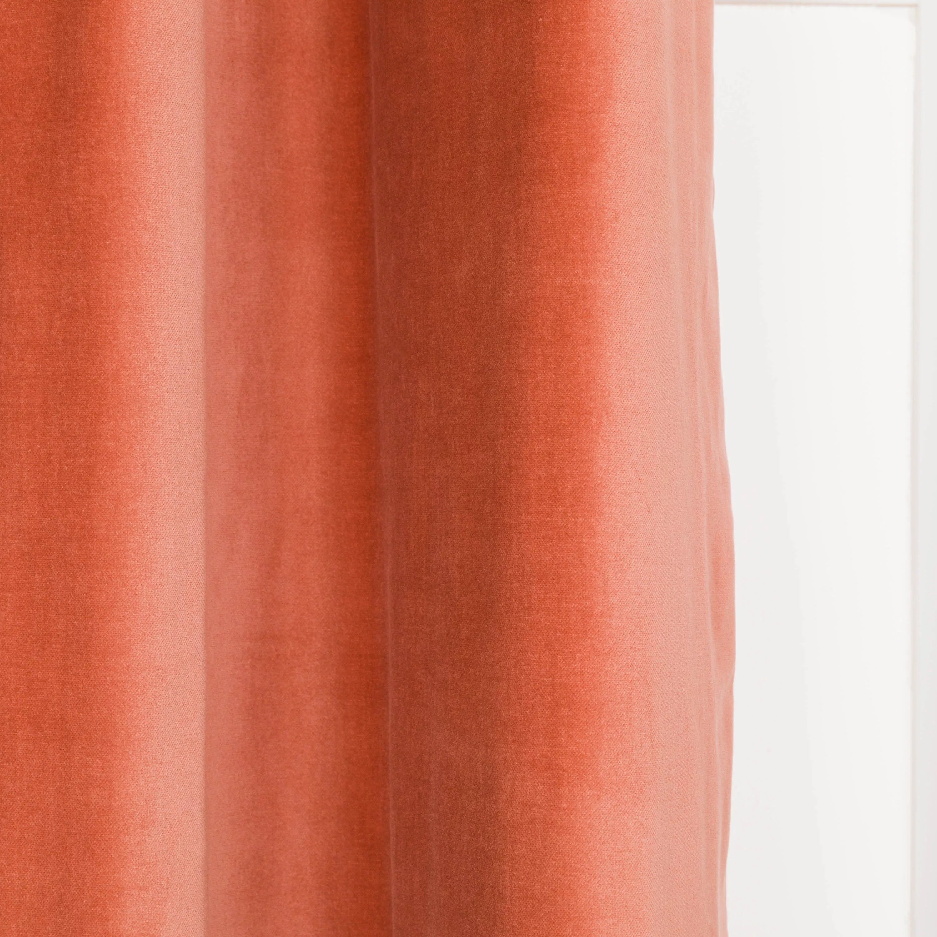 cortina de veludo de algodão