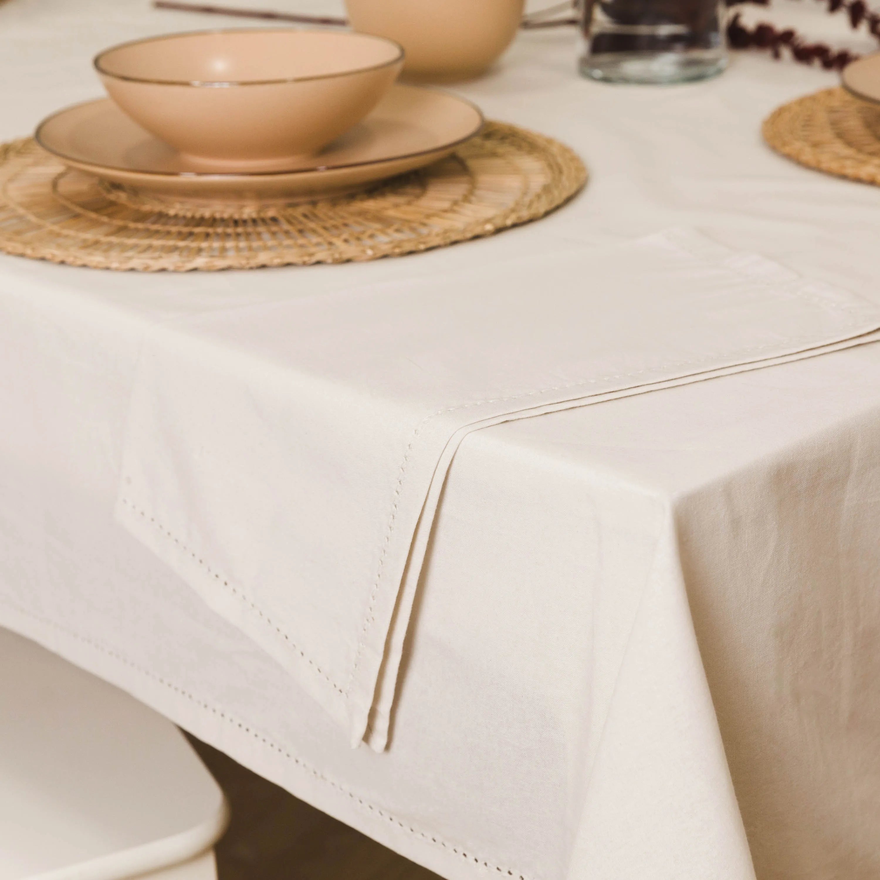 Conjunto de 4 guardanapos lisos