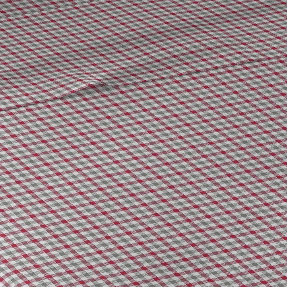 Jogo de lençóis algodão Adam verde vermelho