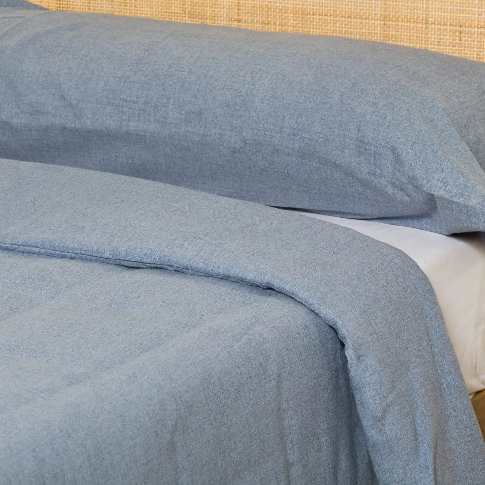 Capa de edredão flanela lisas