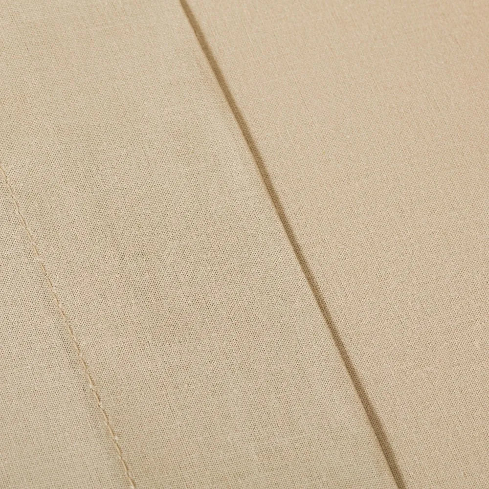 Jogo de lençóis algodão lisos