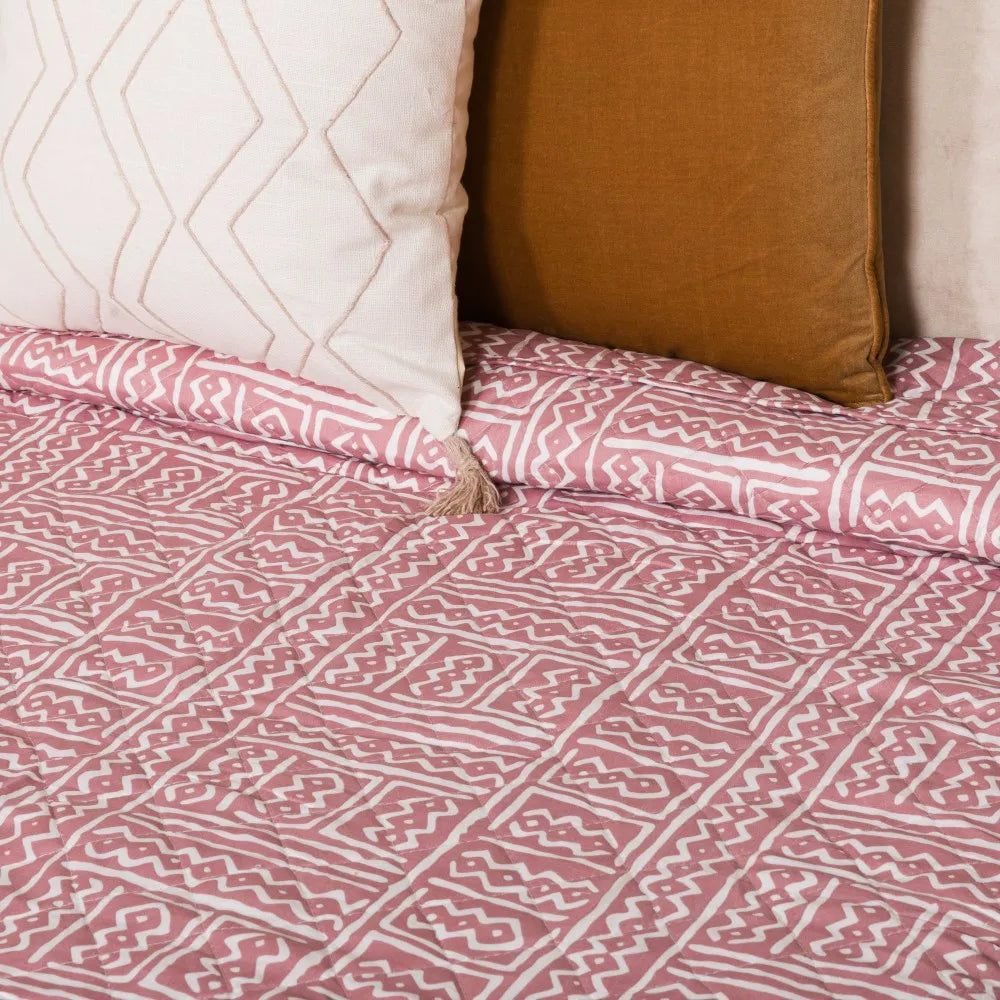 Colcha Vinuesa malva bouti