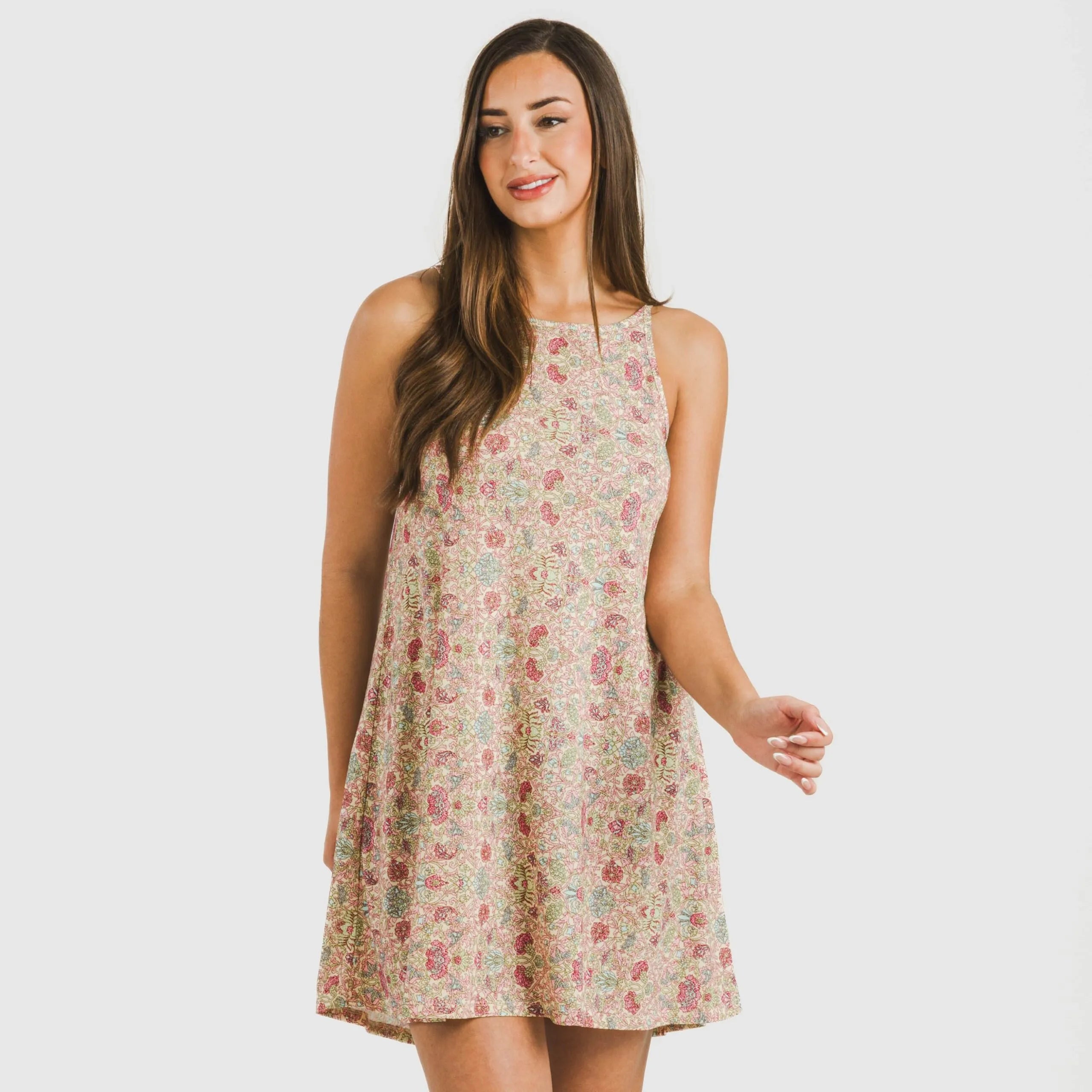 Vestido curto tomara que caia Jessica em crepe