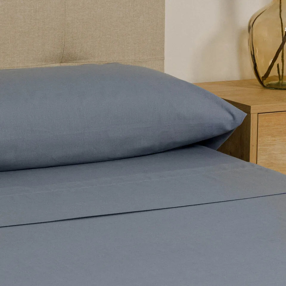 Jogo de lençóis algodão lisos