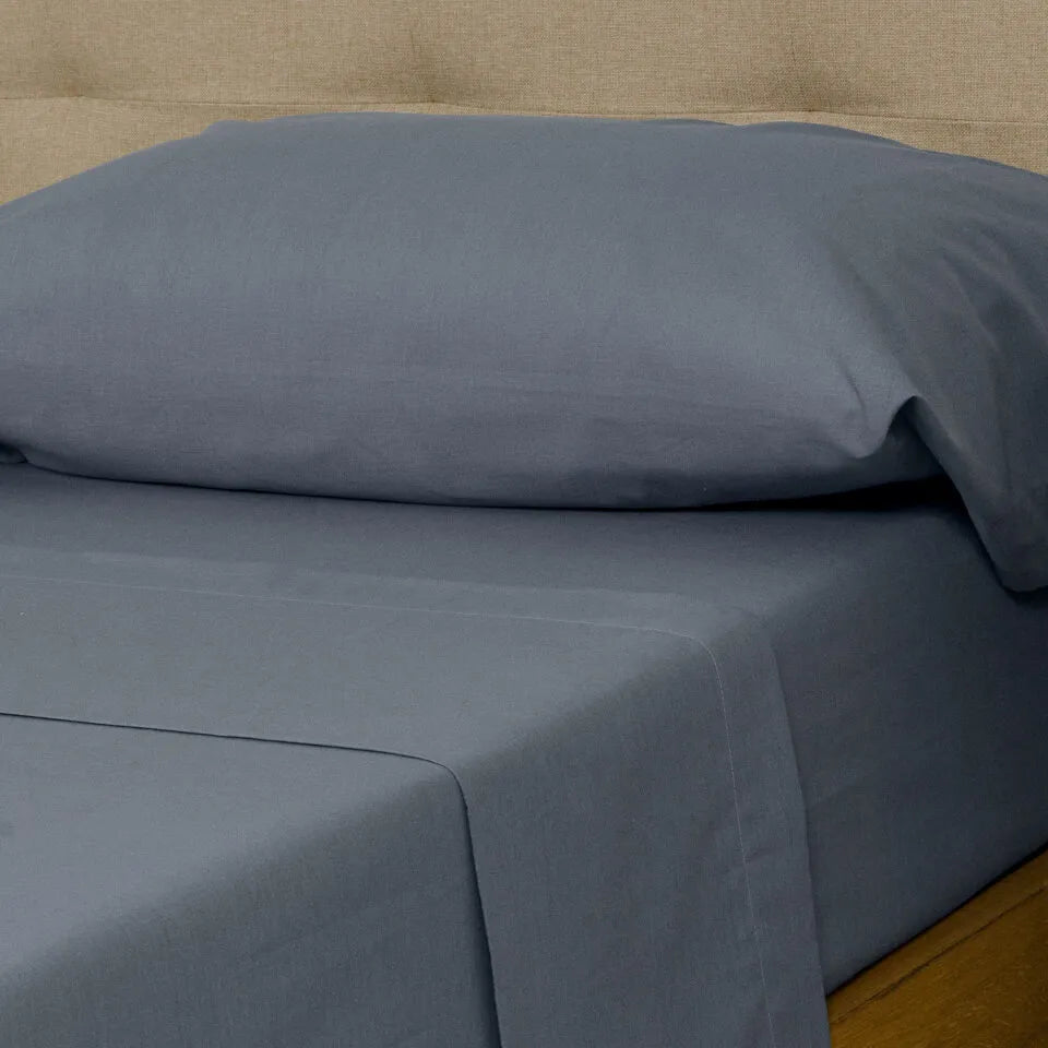 Jogo de lençóis algodão lisos