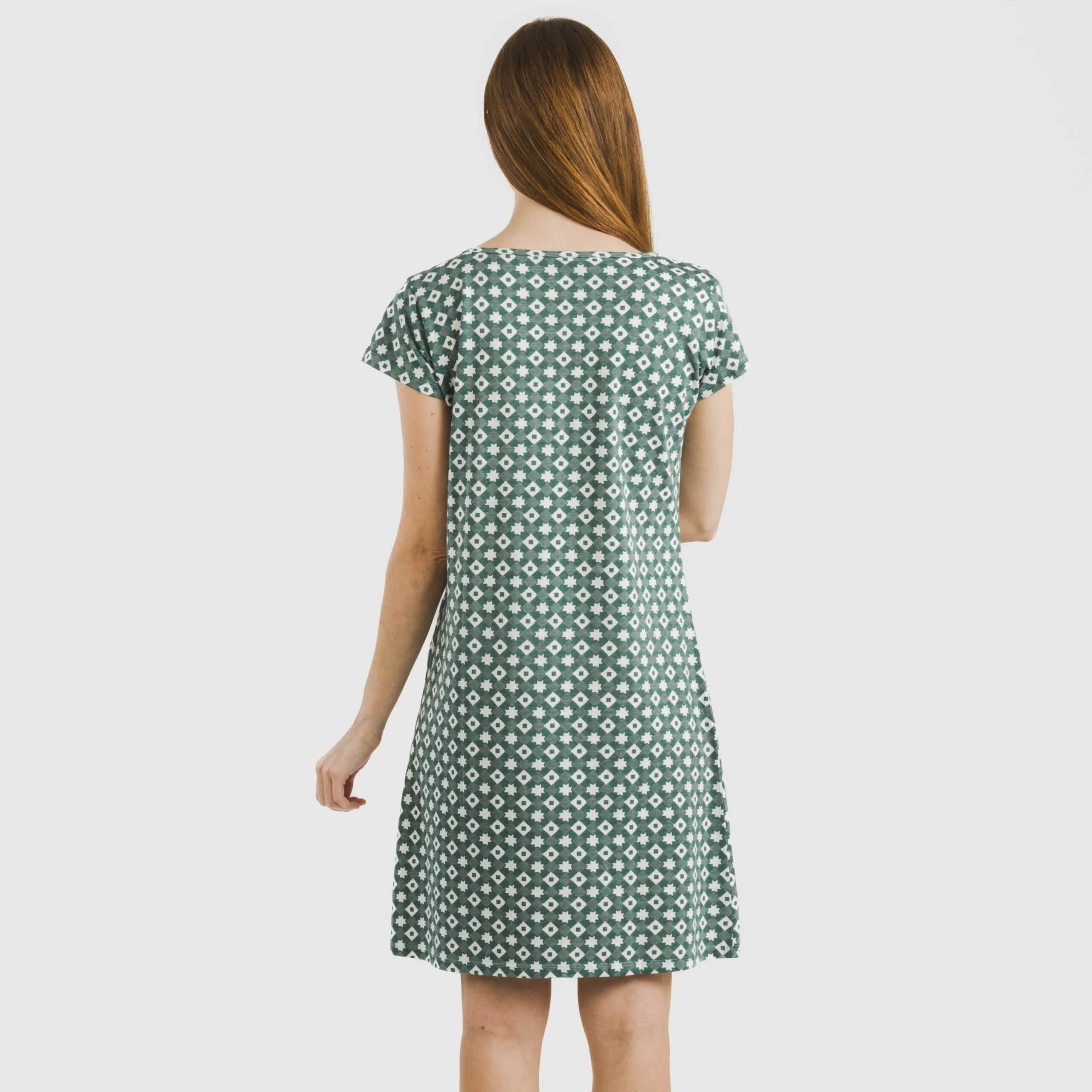 Blusa de algodão Indigo Narcissus