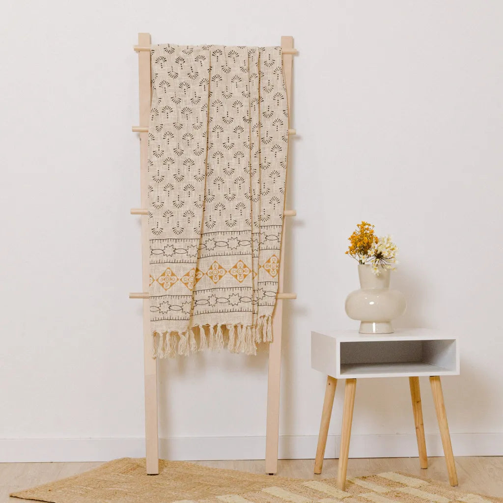 Nancy xadrez de algodão