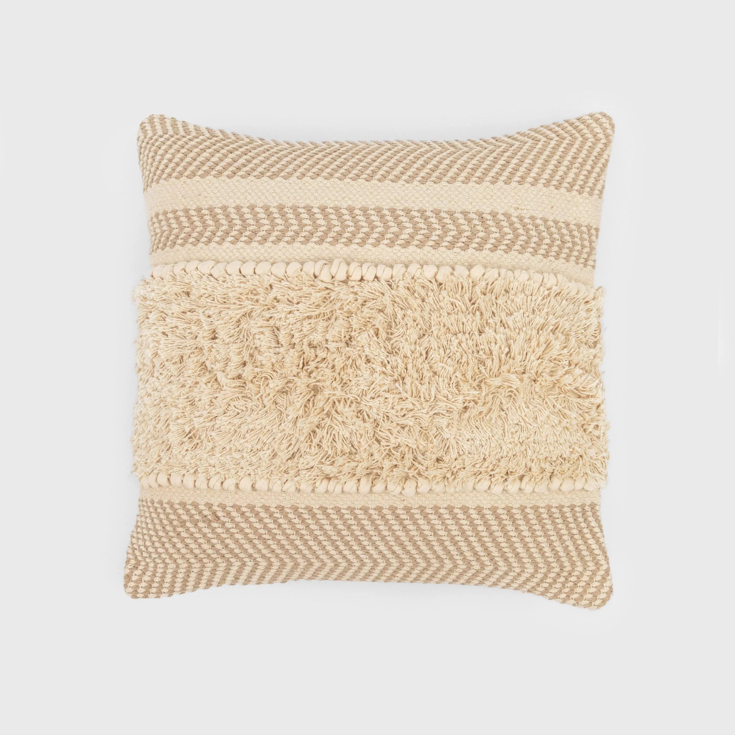 Almofada quadrada Danke em algodão 45x45 - capa + enchimento