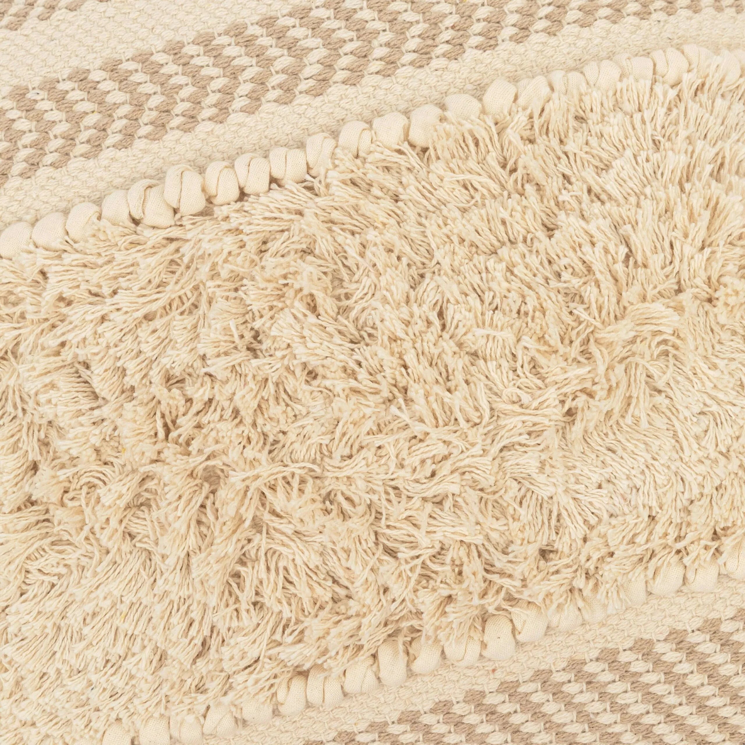 Almofada quadrada Danke em algodão 45x45 - capa + enchimento