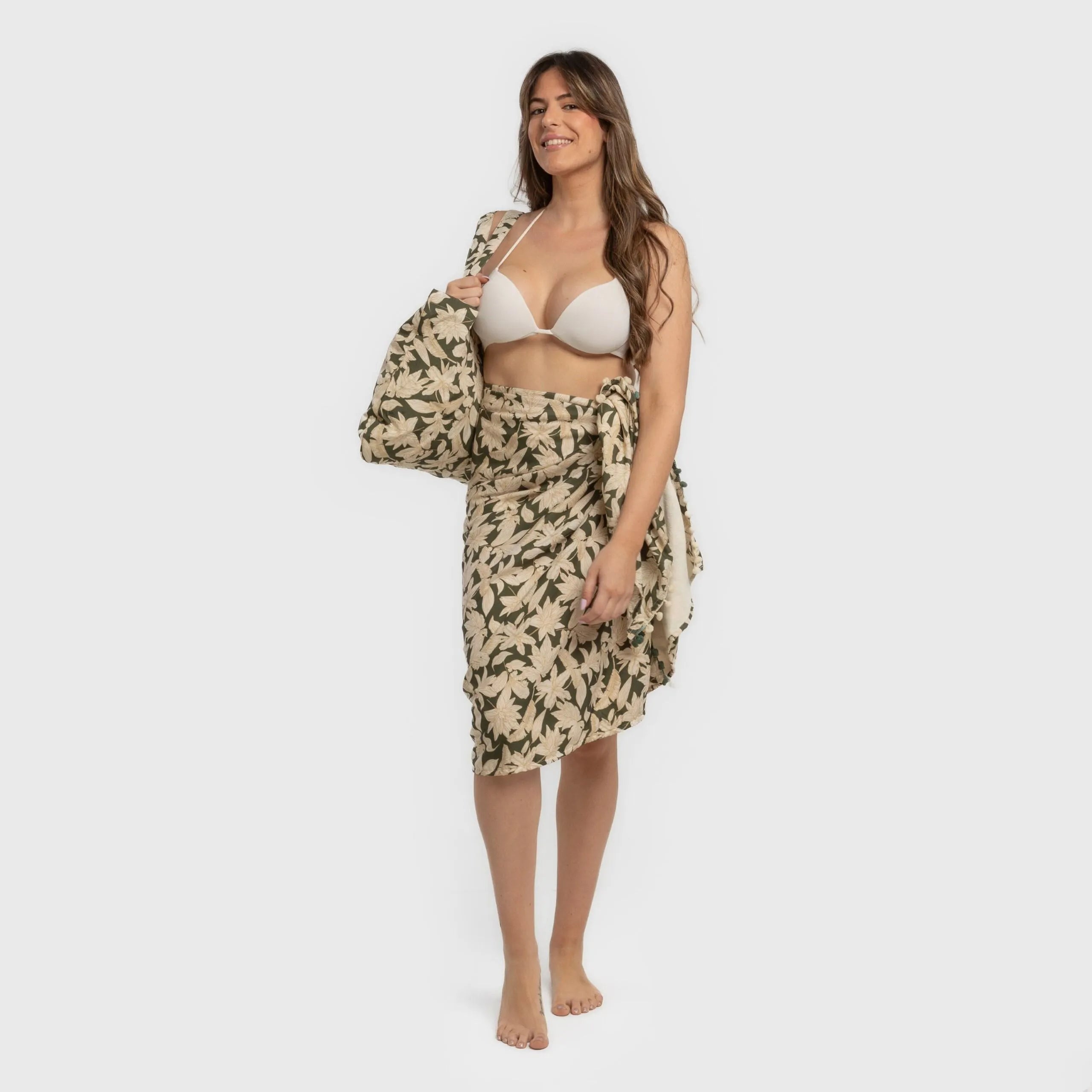 PACOTE TOALHA PAREO + SACO CHARAMO