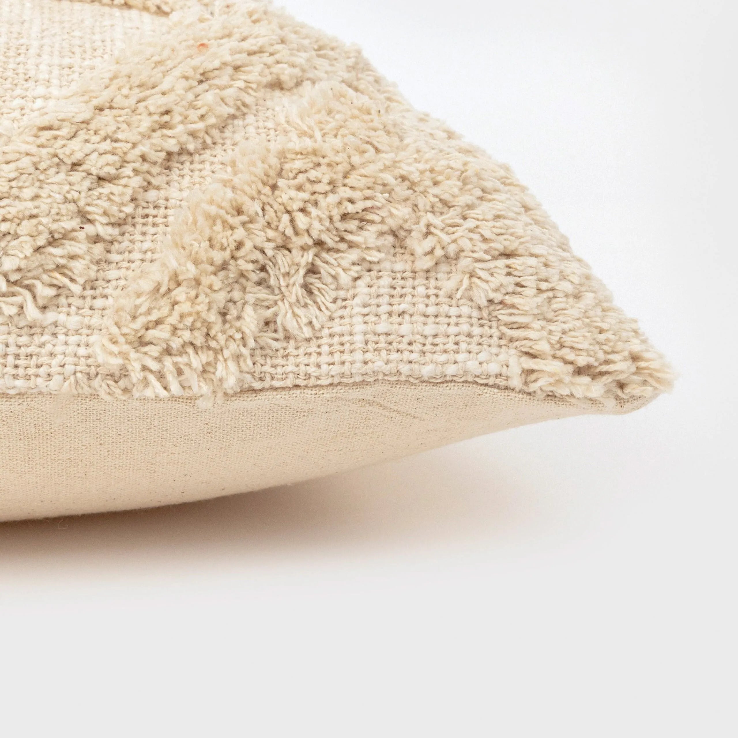 Almofada quadrada de algodão estampado 45x45 cm - capa + enchimento