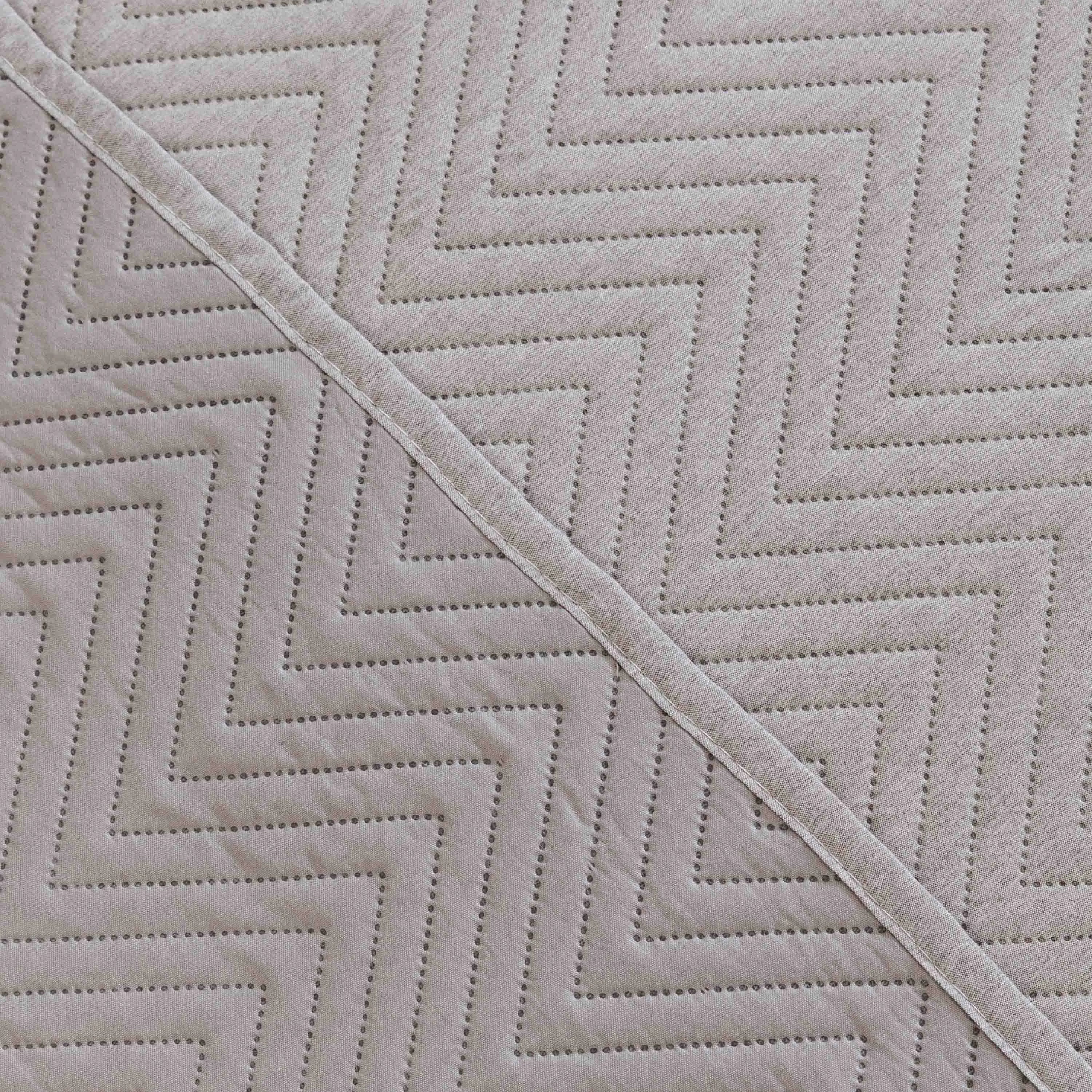 Colcha bouti lisa efecto desgastado