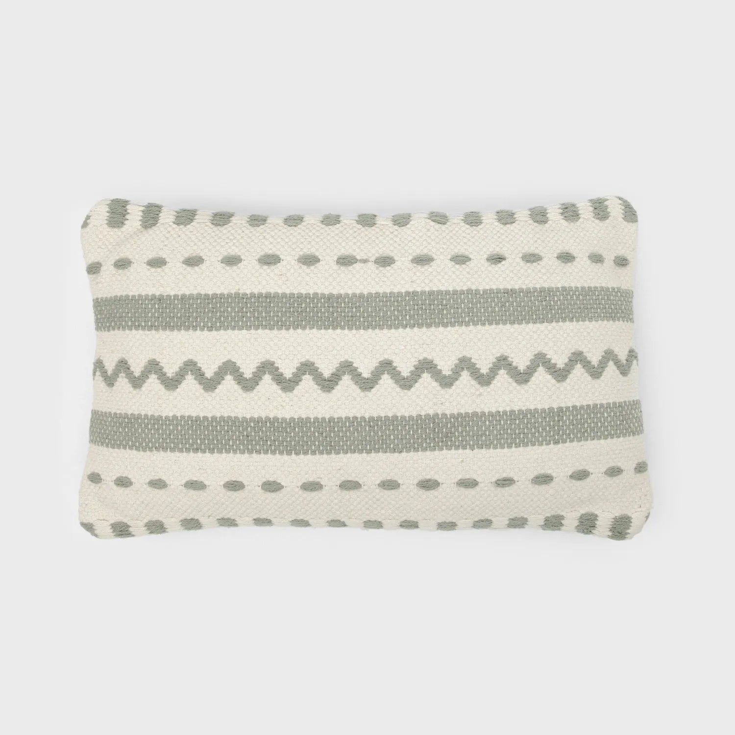 Almofada retangular Leito em algodão 30x50 - capa + enchimento