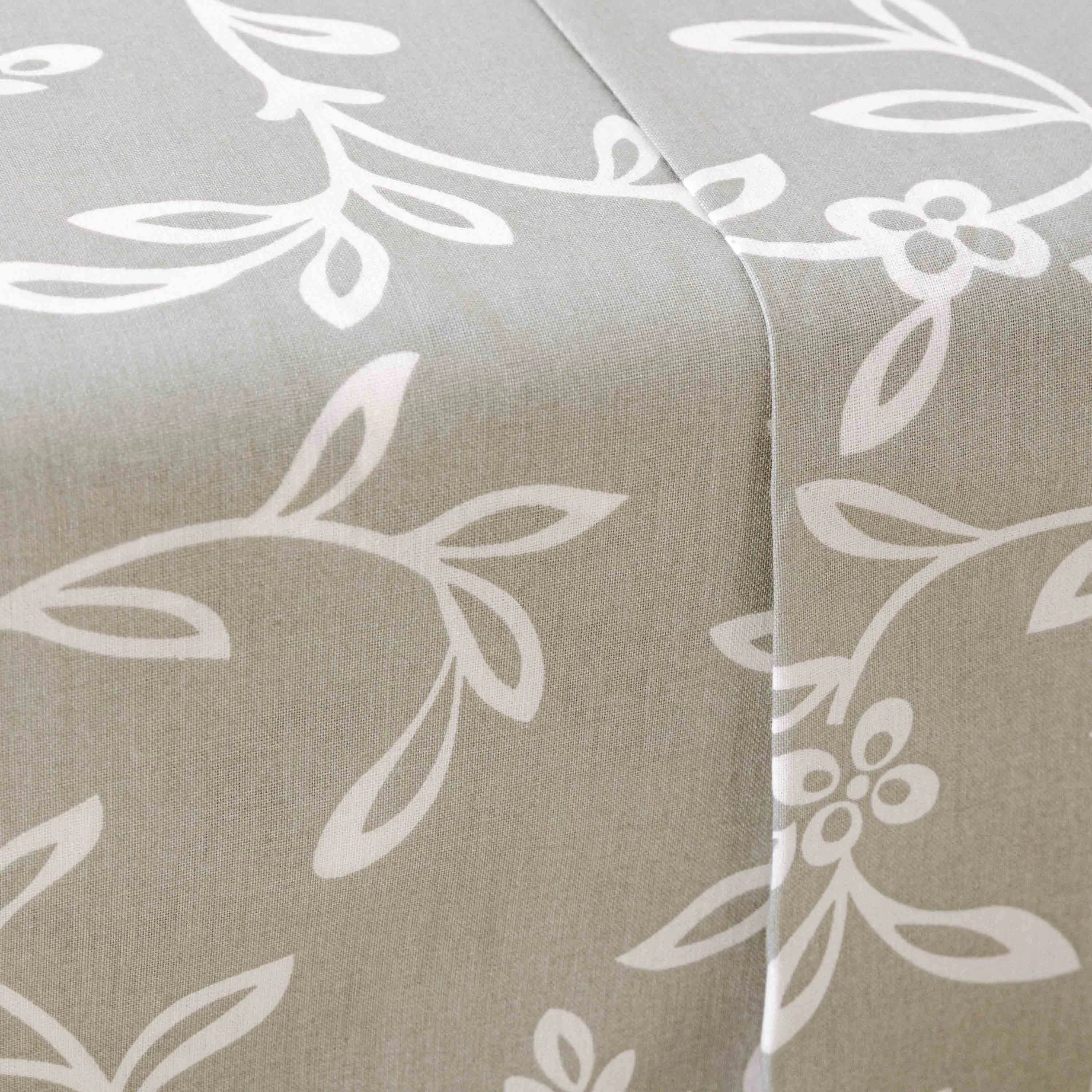 Jogo de lençóis algodão Acamia verde seco