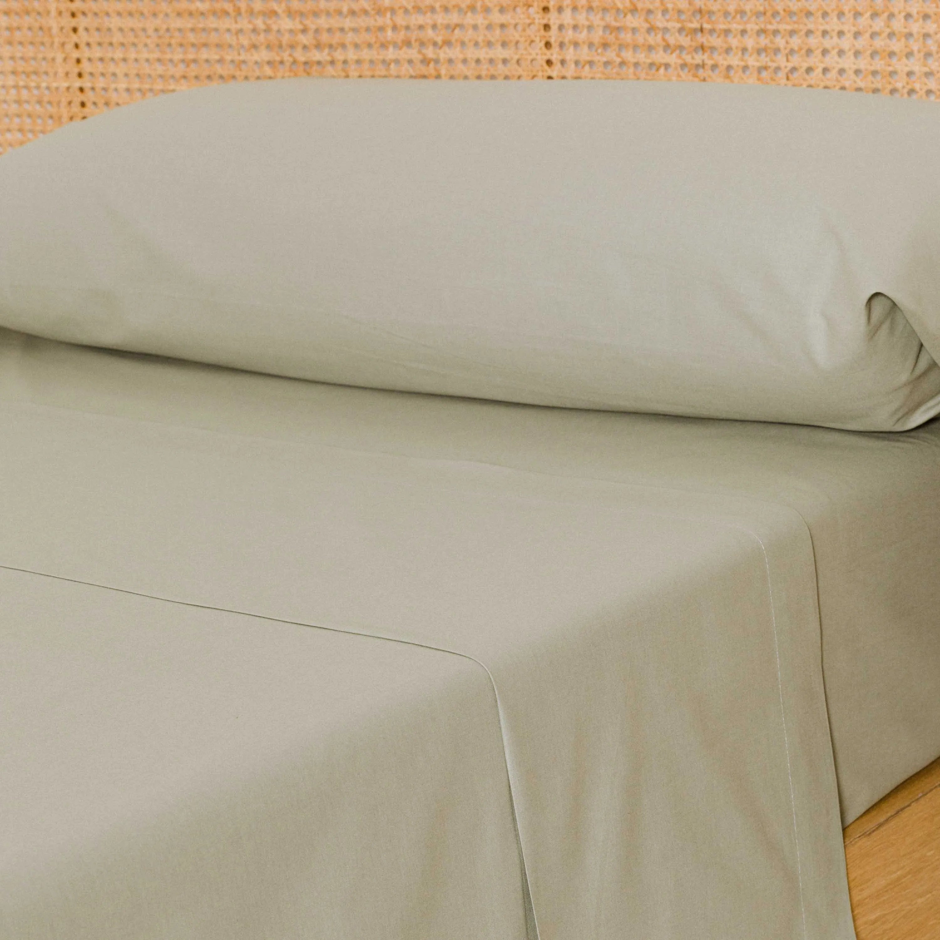 Jogo de lençóis algodão lisos